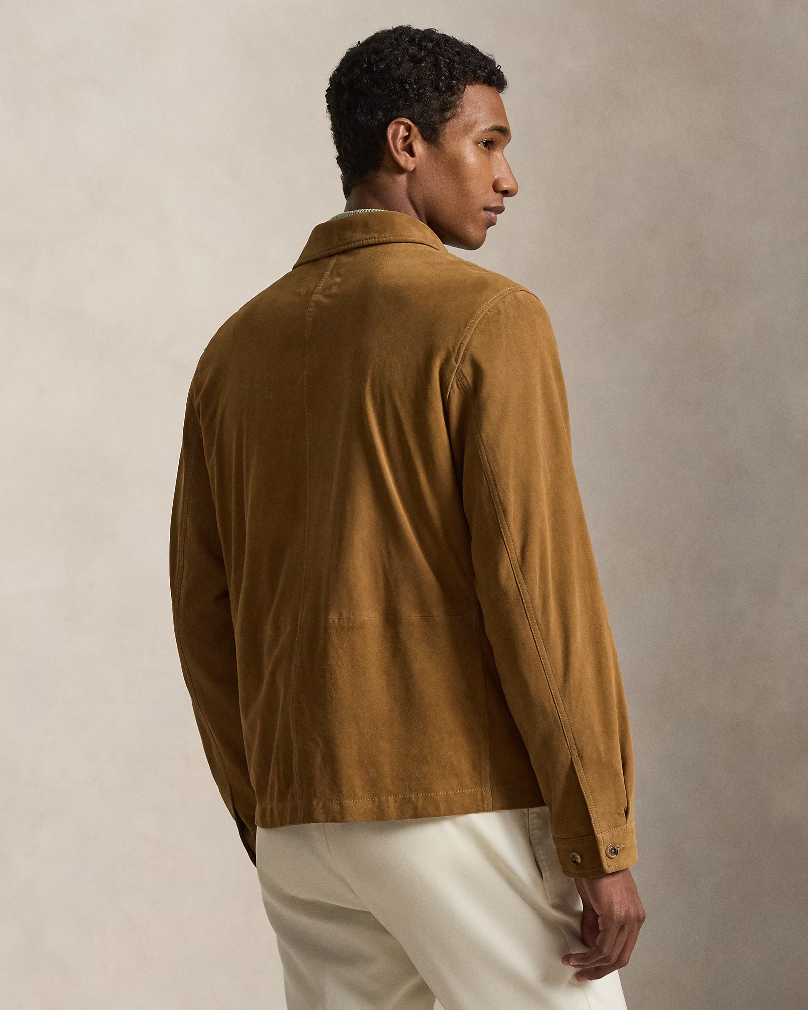 Veste utilitaire en daim