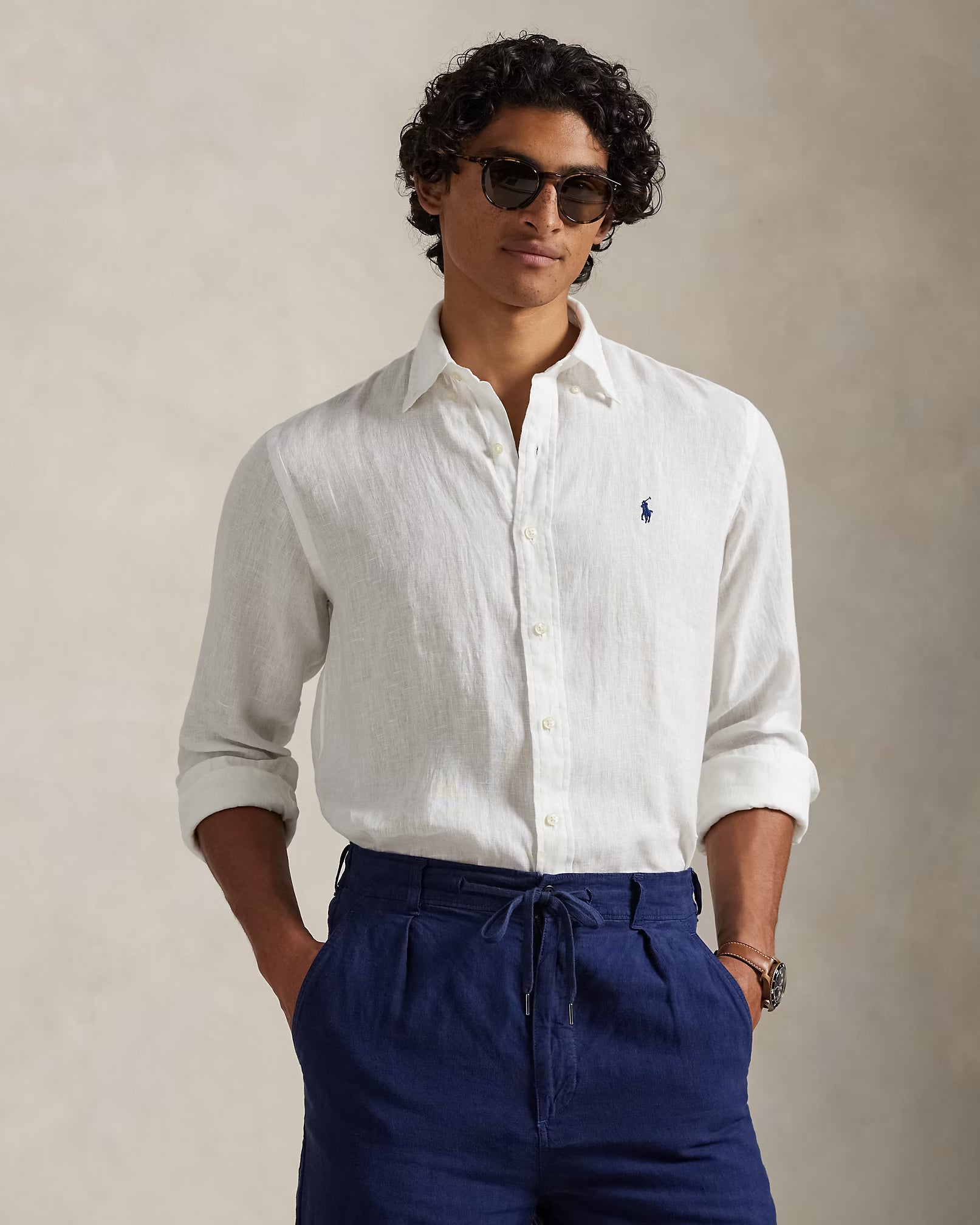 Chemise en lin Custom Fit