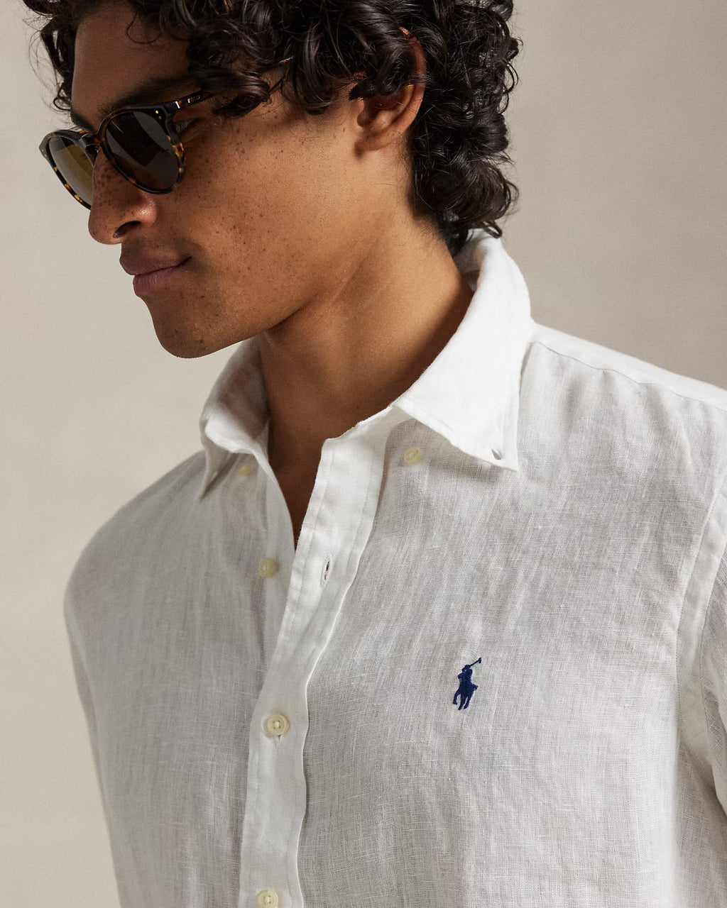 Chemise en lin Custom Fit