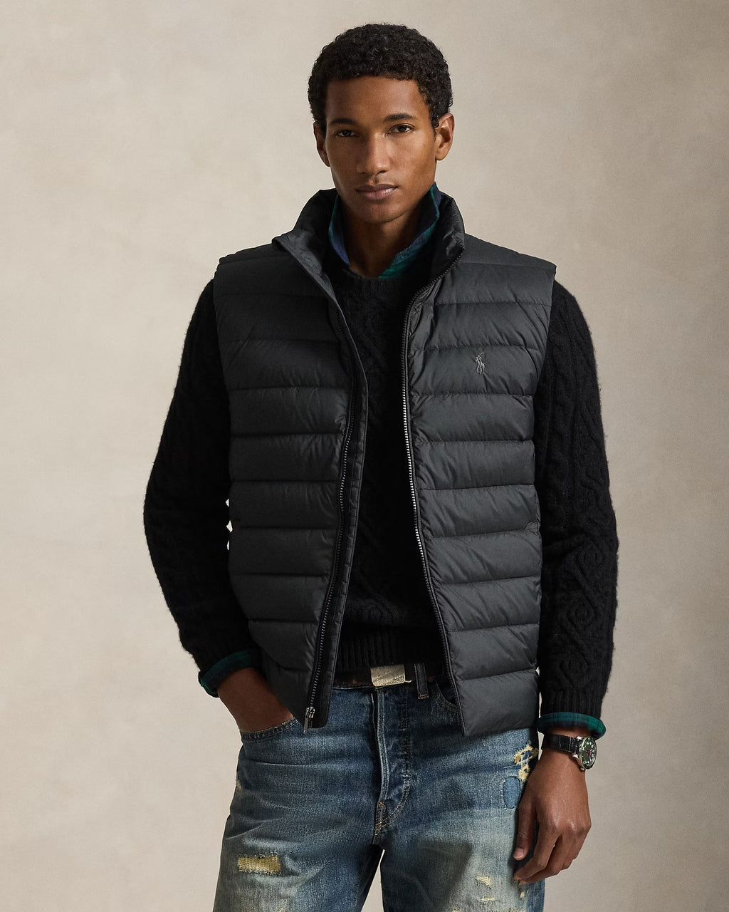 Le gilet en duvet rangeable Colden
