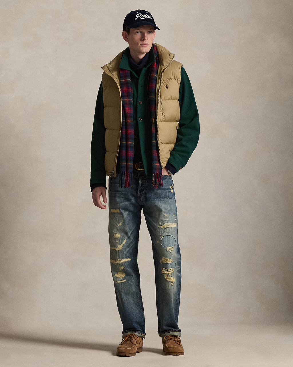 Le gilet sans manches Gorham en duvet