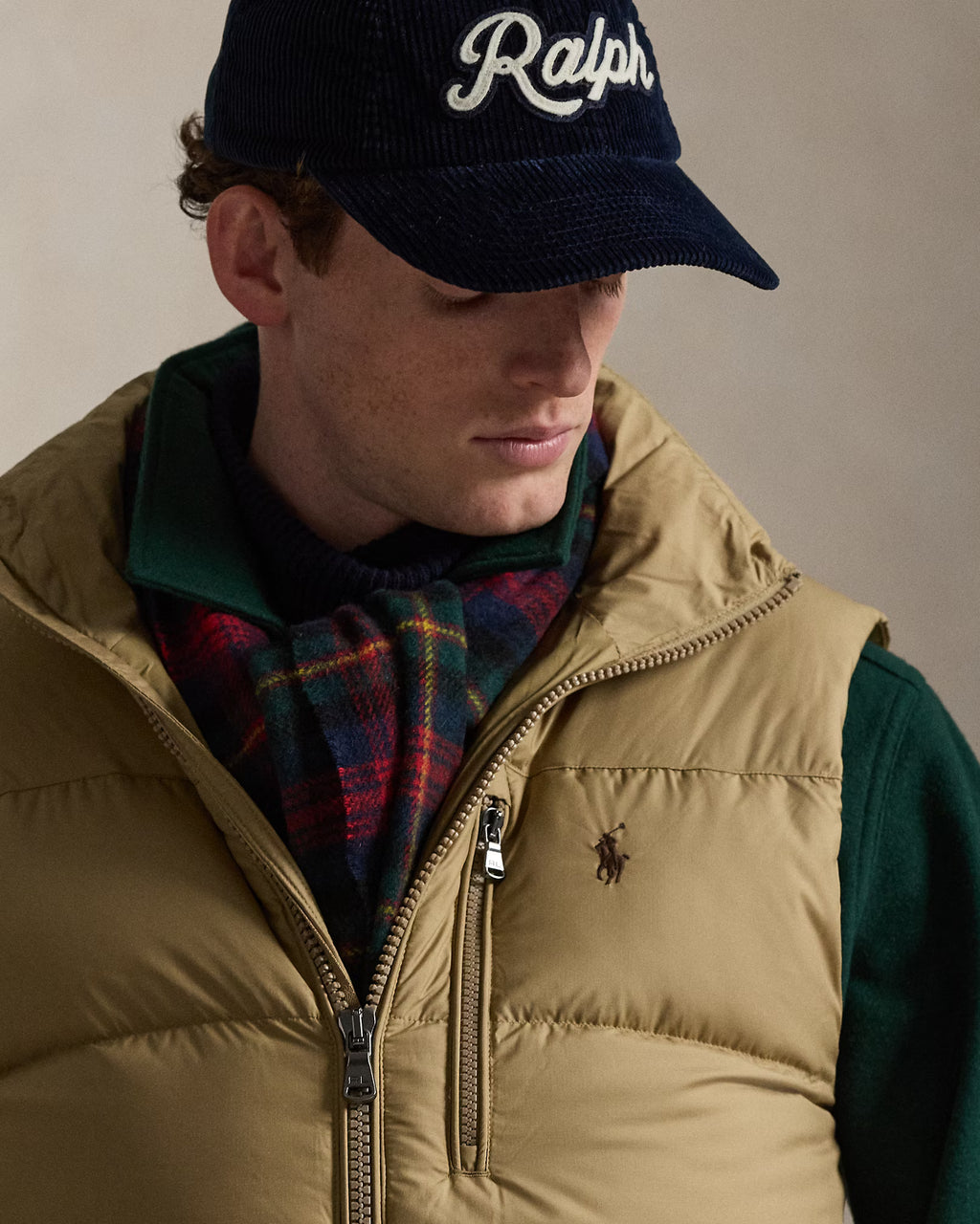 Le gilet sans manches Gorham en duvet