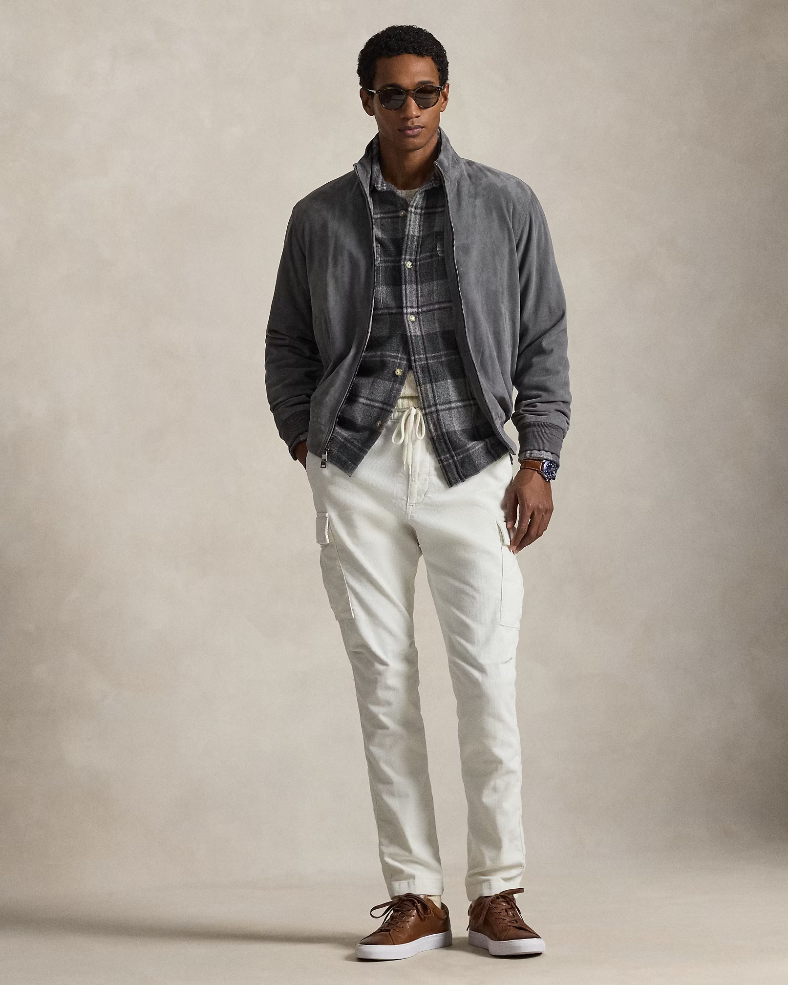 La veste en daim Charleton