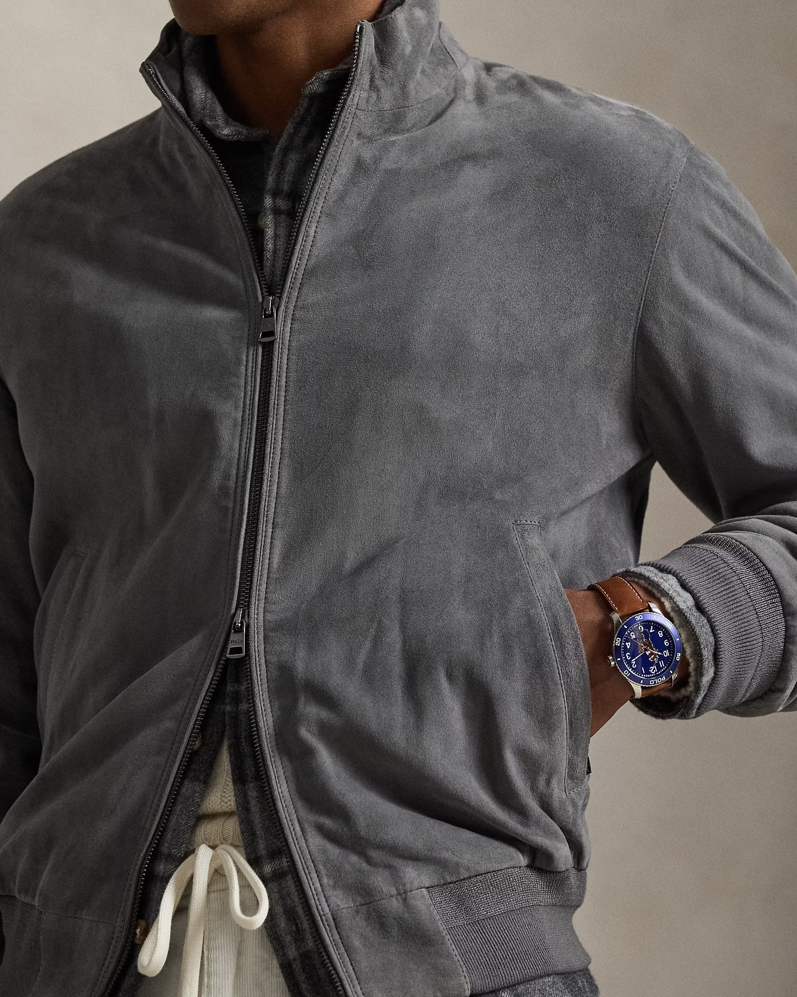 La veste en daim Charleton