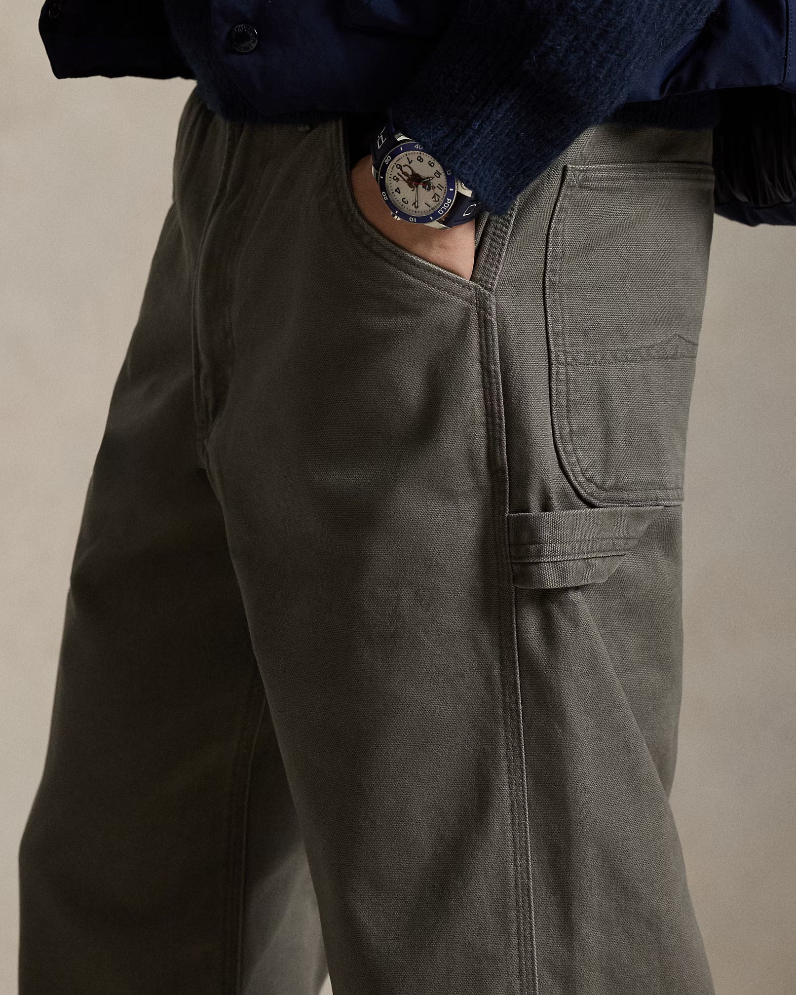 Pantalon charpentier toile Polo Dungaree