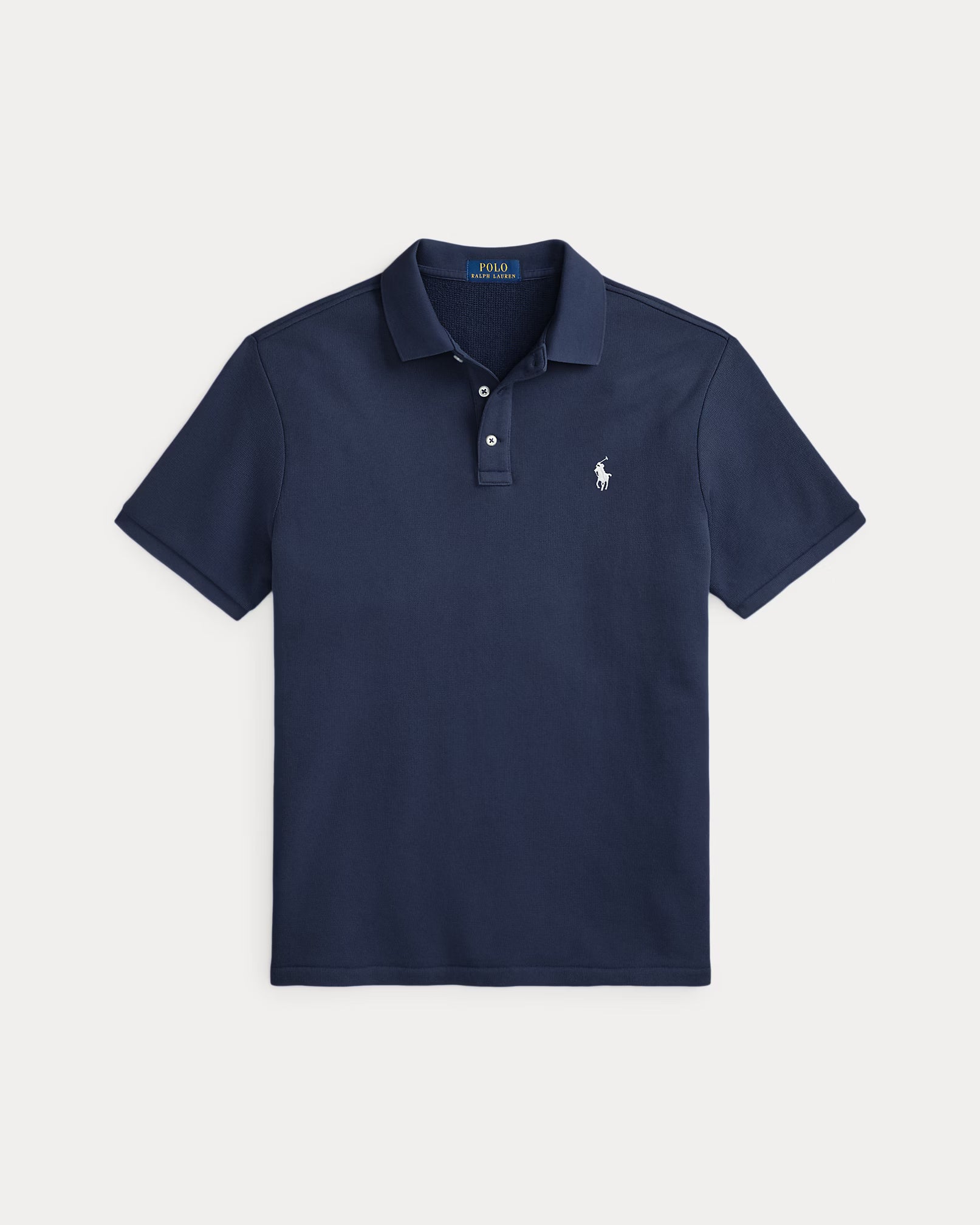 Polo en coton éponge