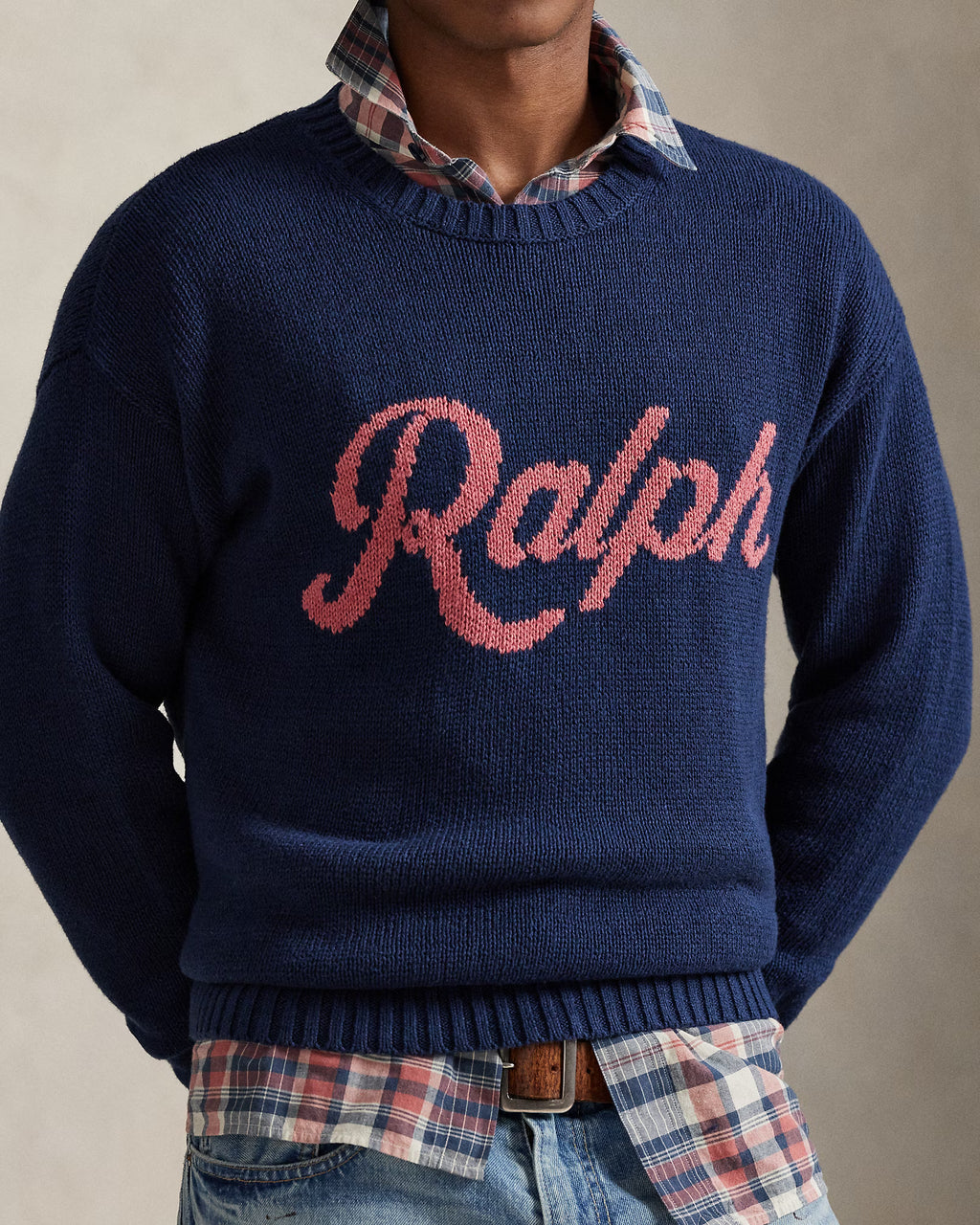 Le pull Ralph à logo