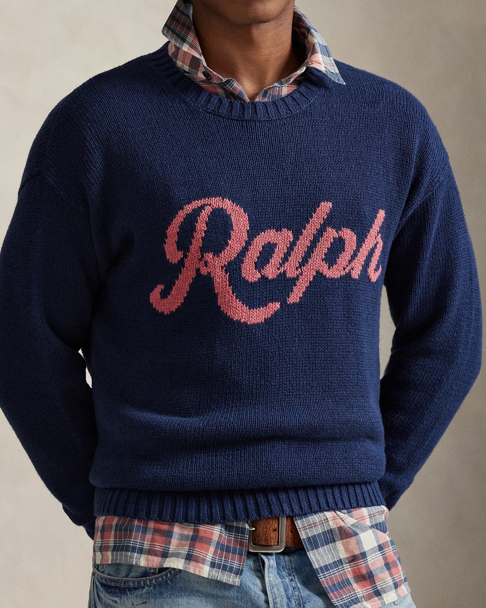 Le pull Ralph à logo
