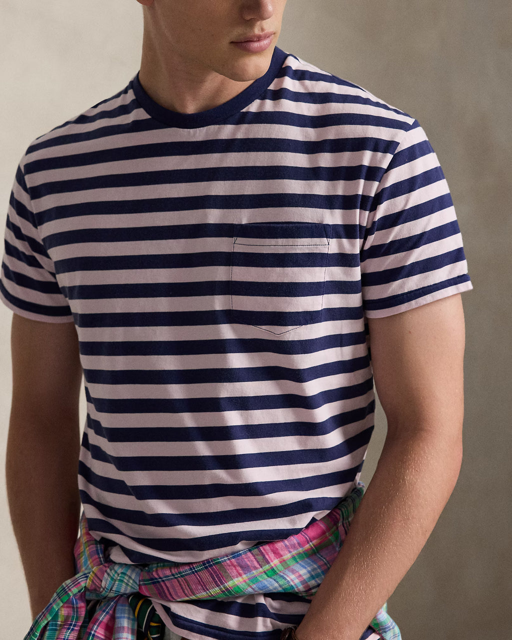 T-shirt rayé Classic Fit jersey