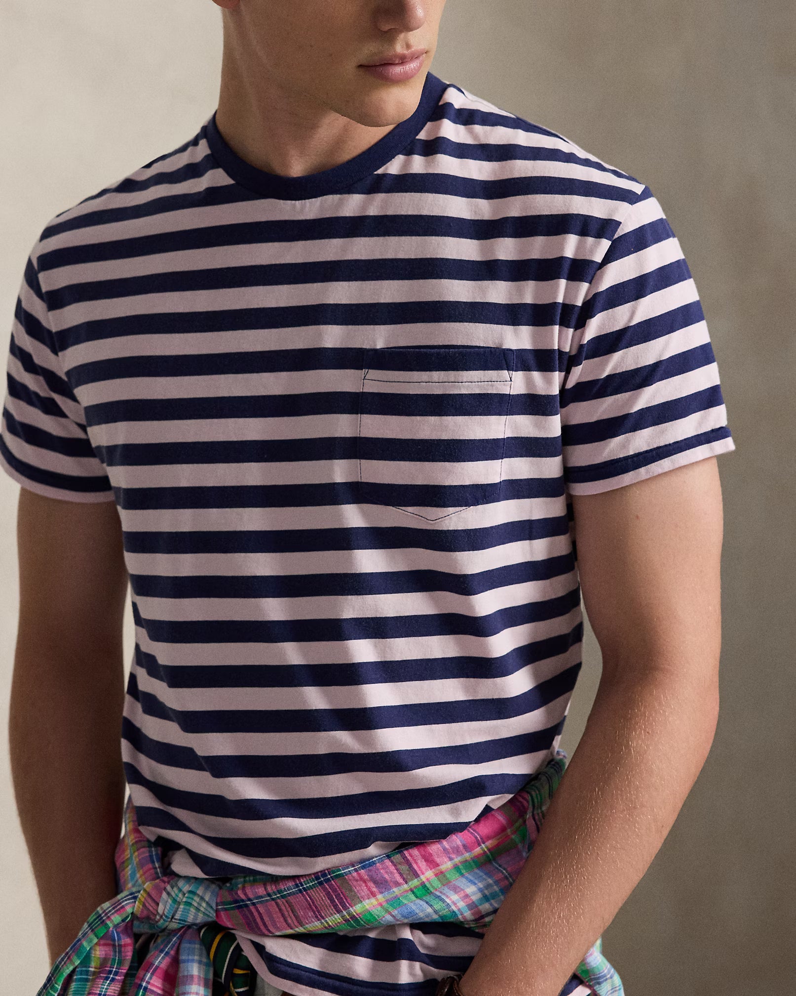 T-shirt rayé Classic Fit jersey