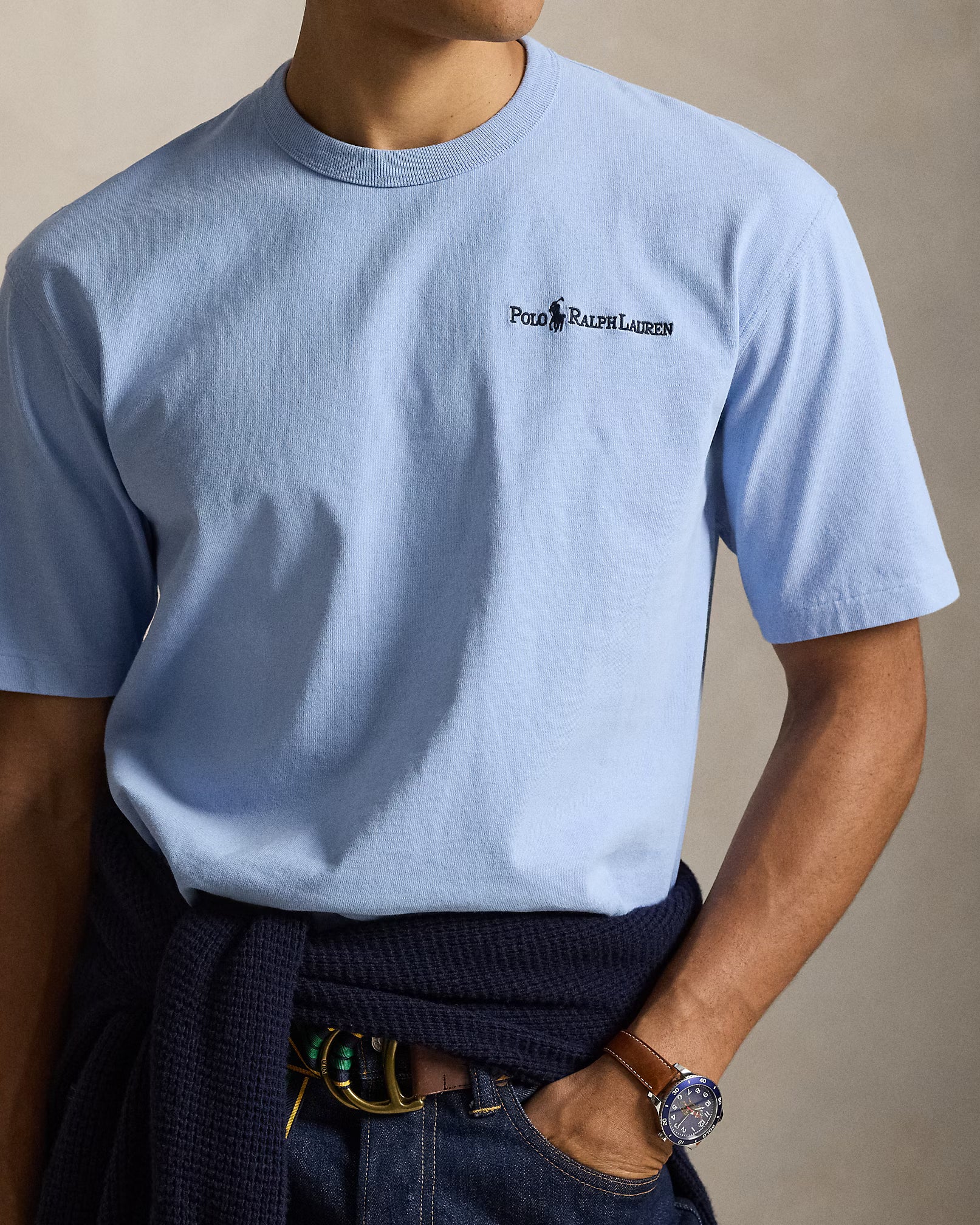 T-shirt Relaxed Fit à logo en jersey