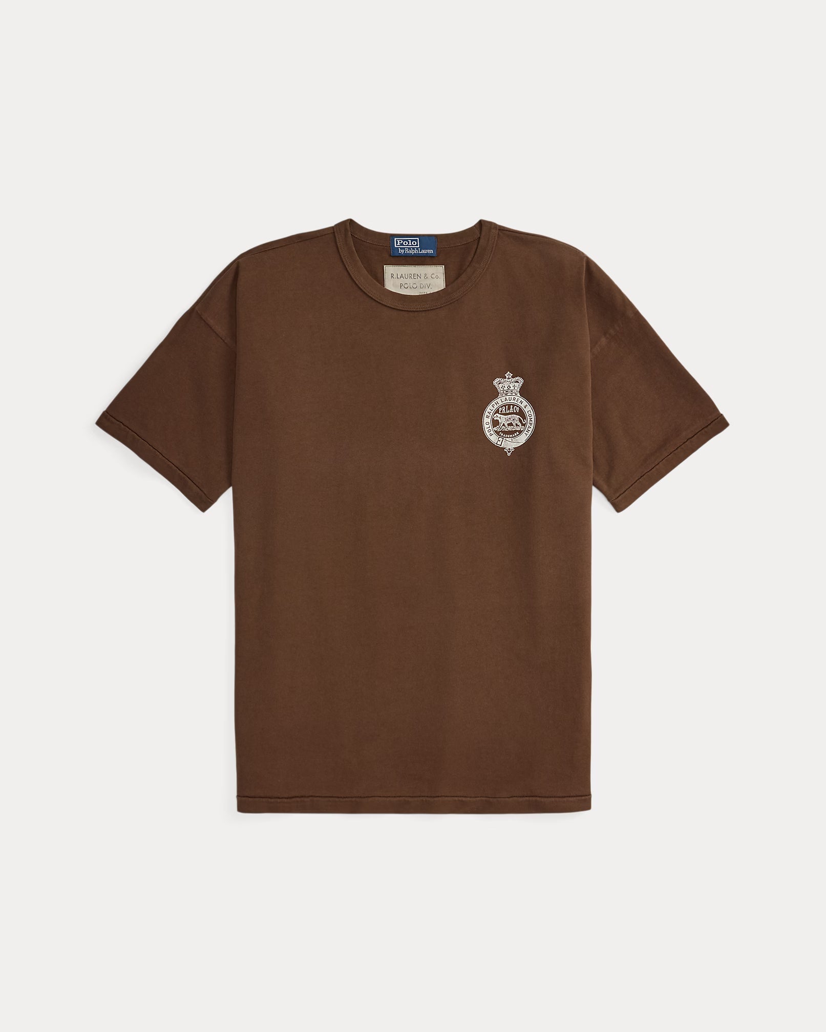 T-shirt coupe classique avec écusson