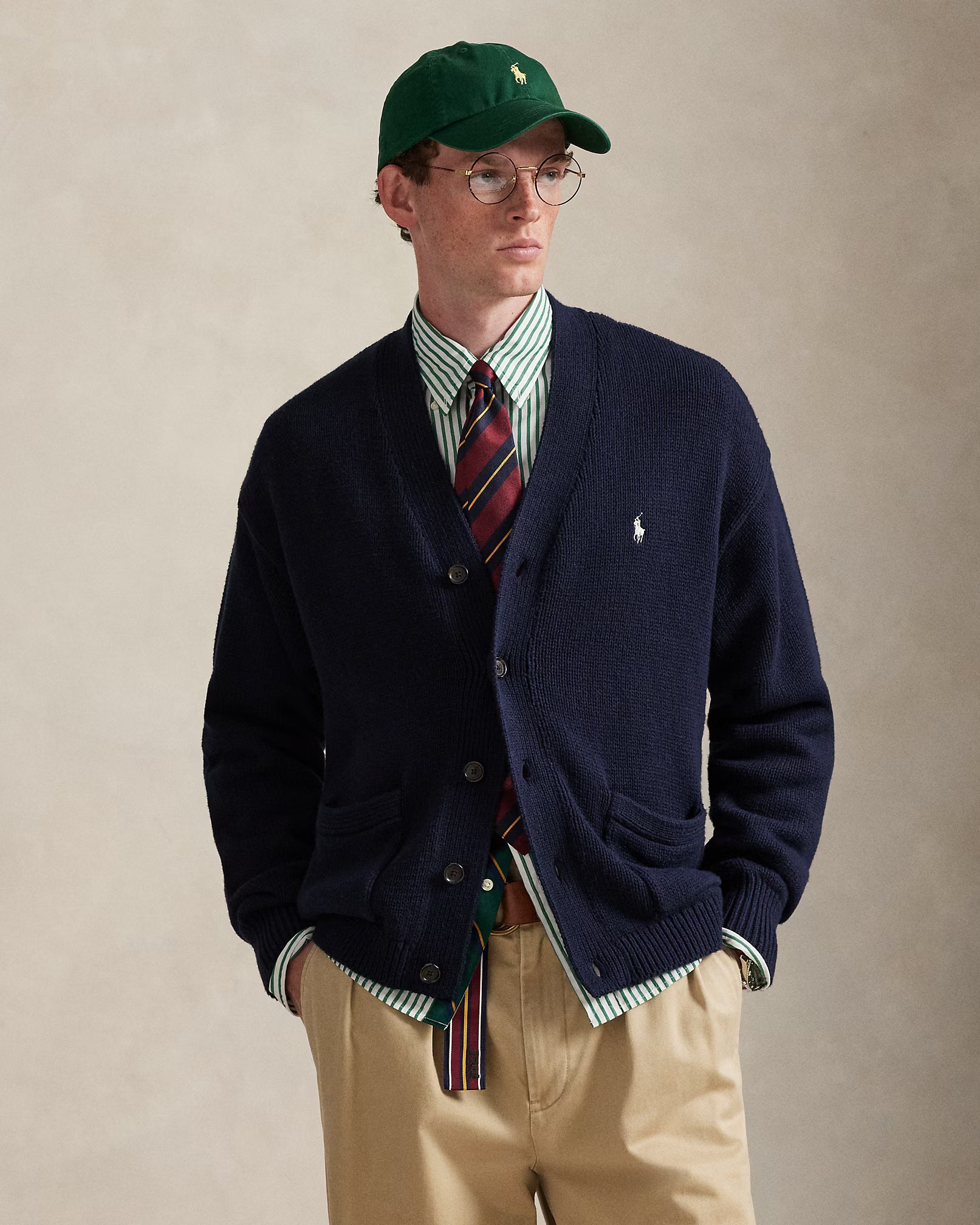 Cardigan en coton Relaxed Fit