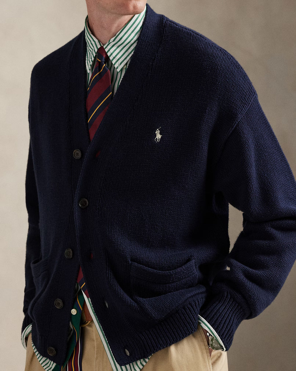 Cardigan en coton Relaxed Fit