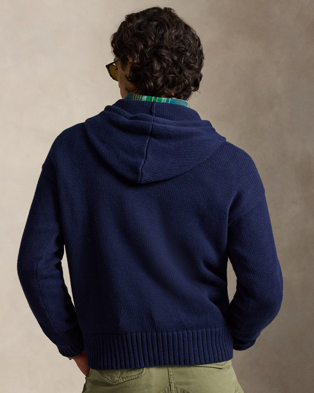 Pull à capuche et logo en coton