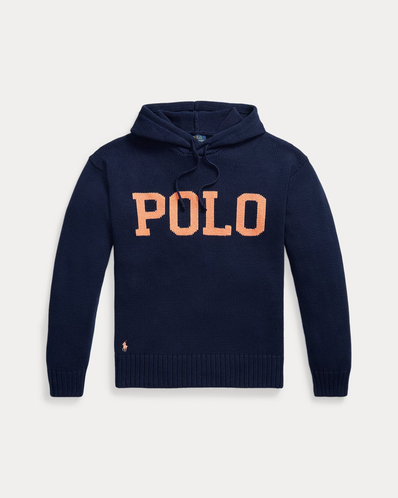 Pull à capuche et logo en coton