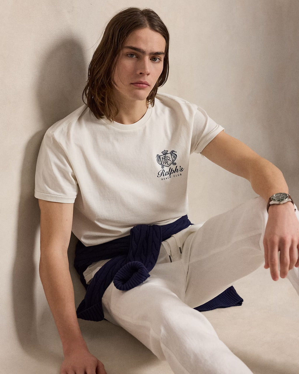 T-shirt à motif en jersey Classic Fit