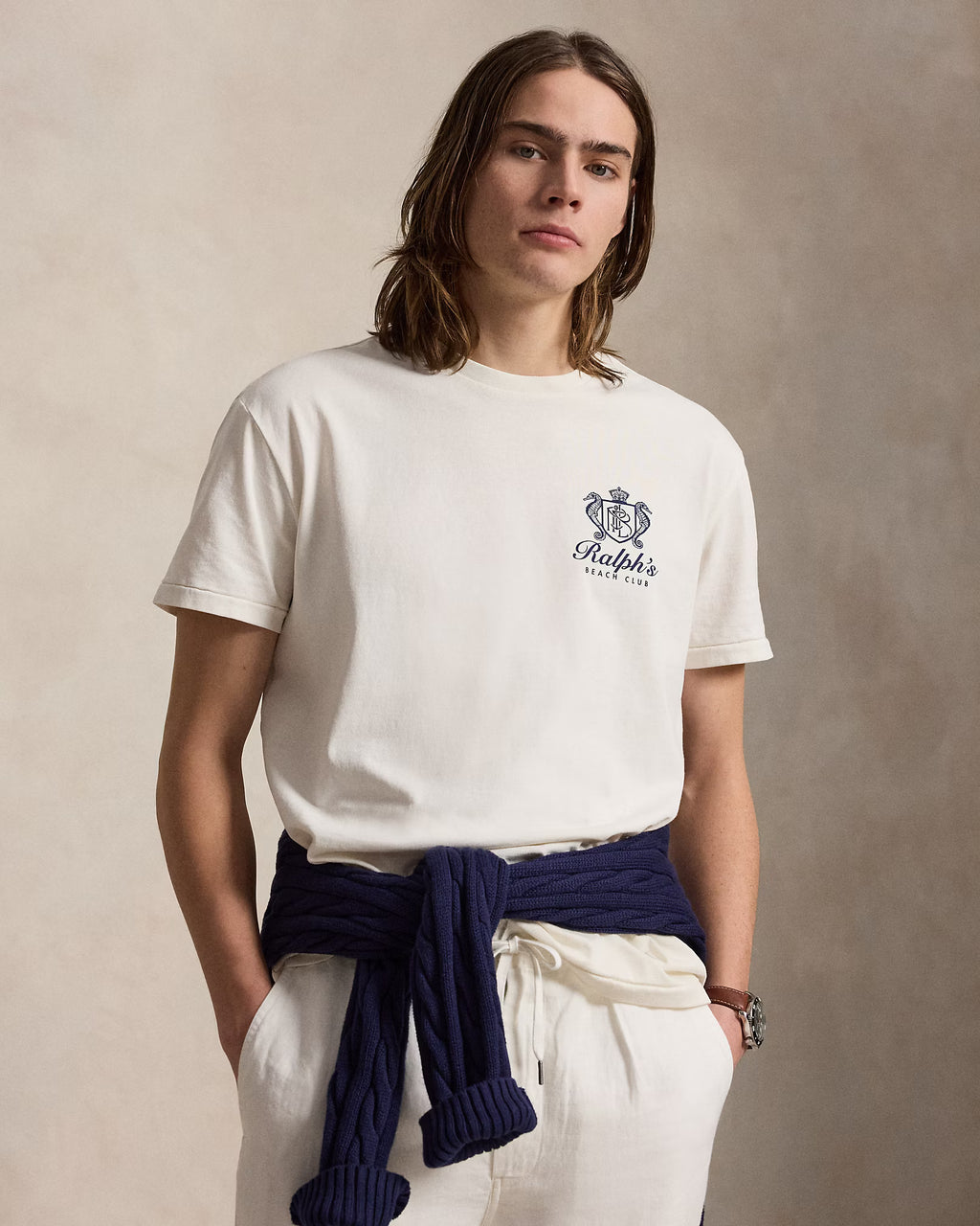 T-shirt à motif en jersey Classic Fit
