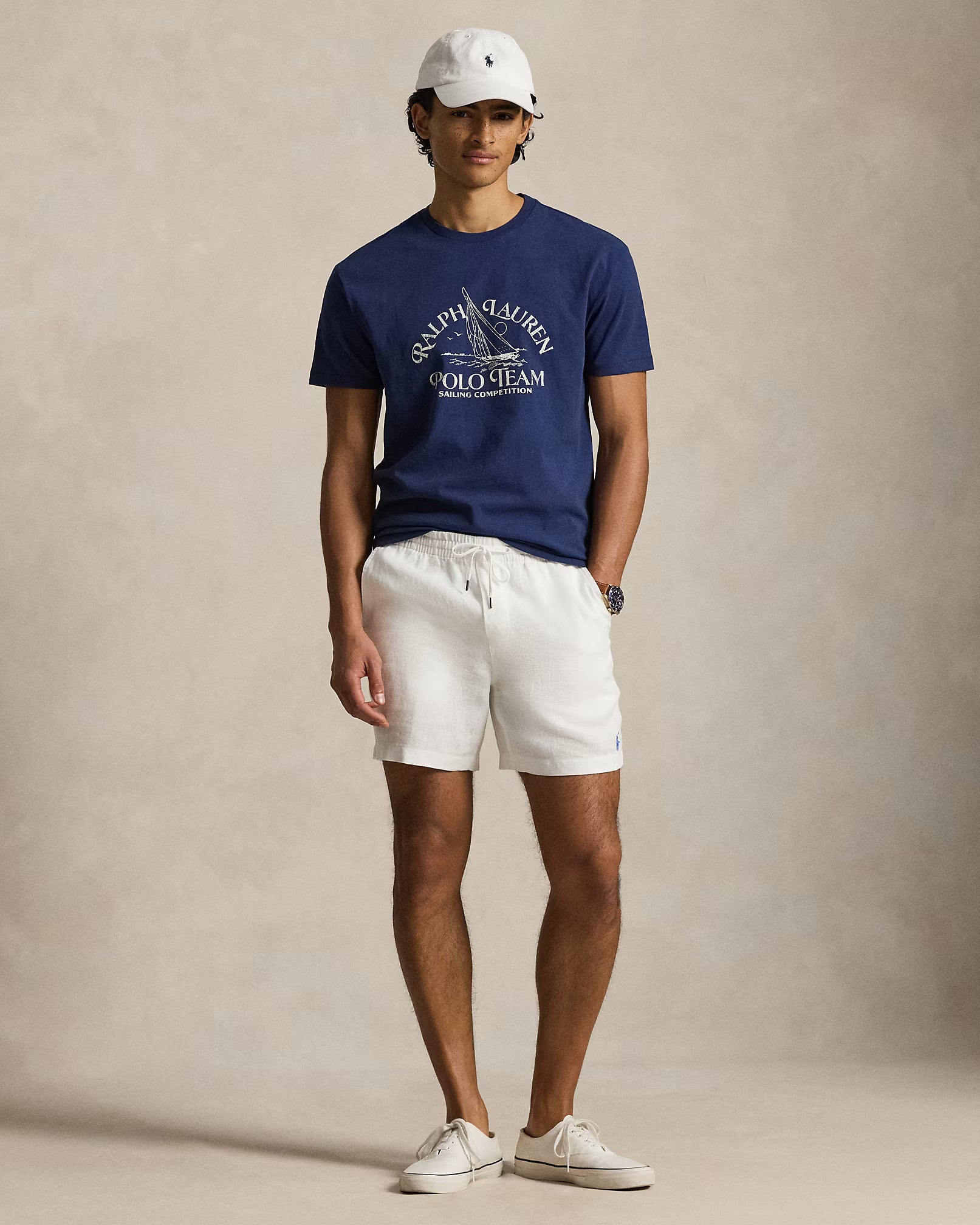 T-shirt graphique classique en jersey