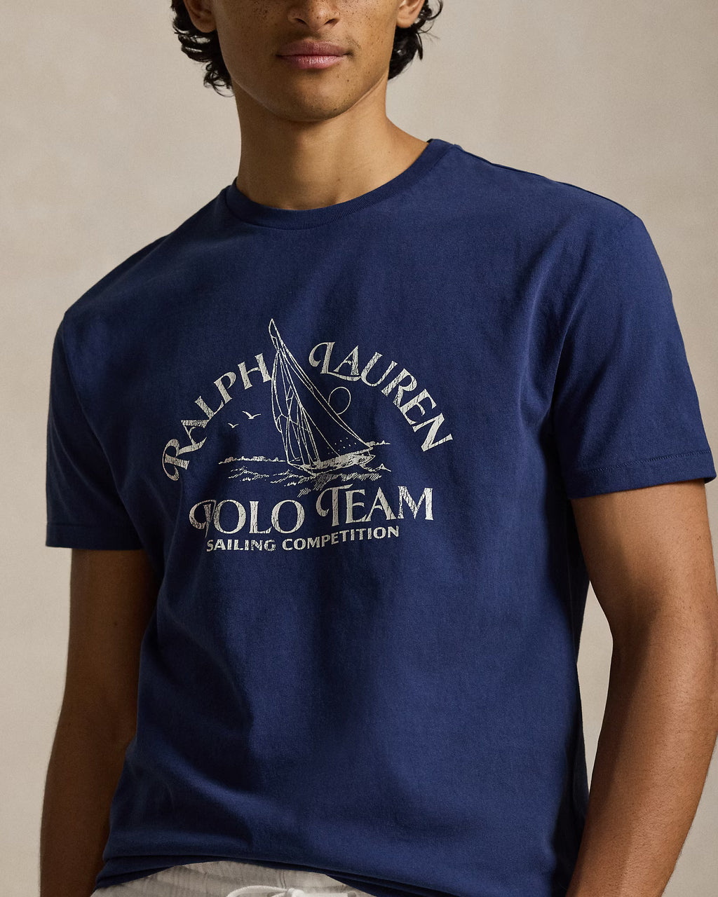T-shirt graphique classique en jersey