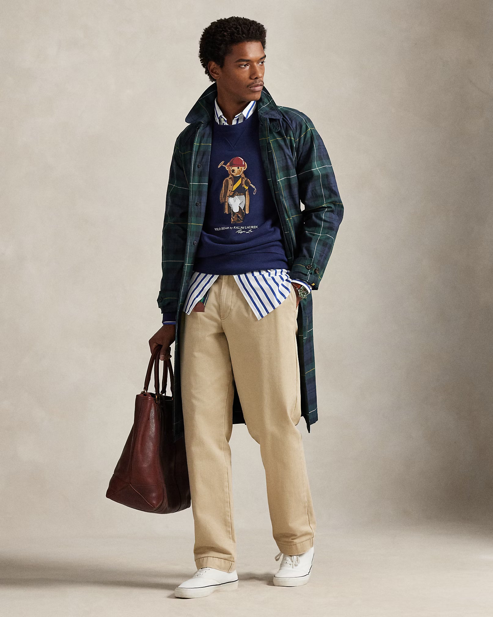 Sweat Polo Bear en molleton