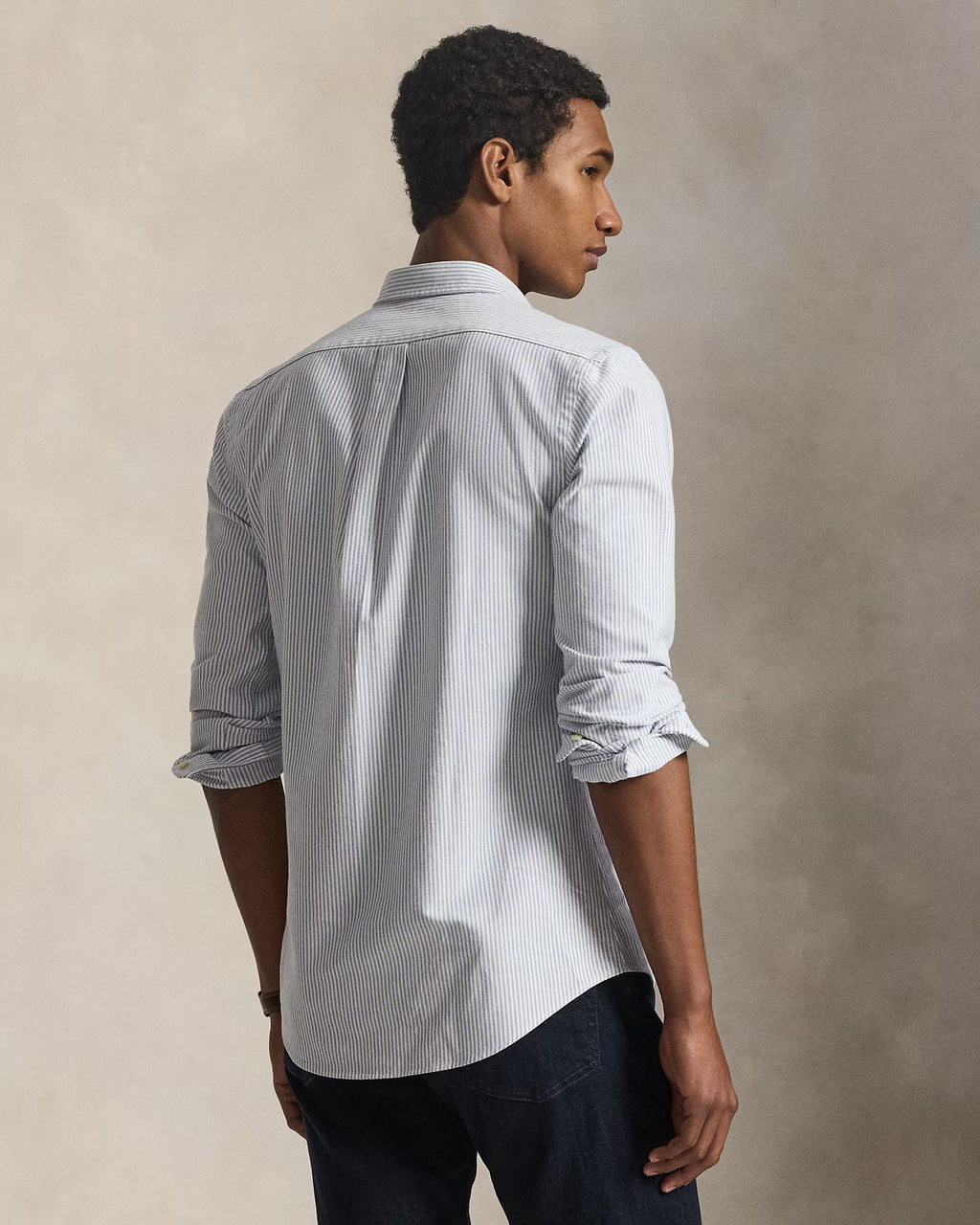 Chemise Oxford Slim Fit rayée
