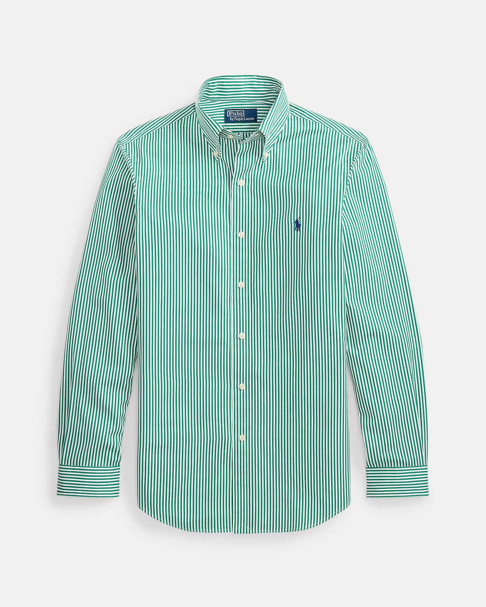 Chemise en popeline rayée Custom Fit