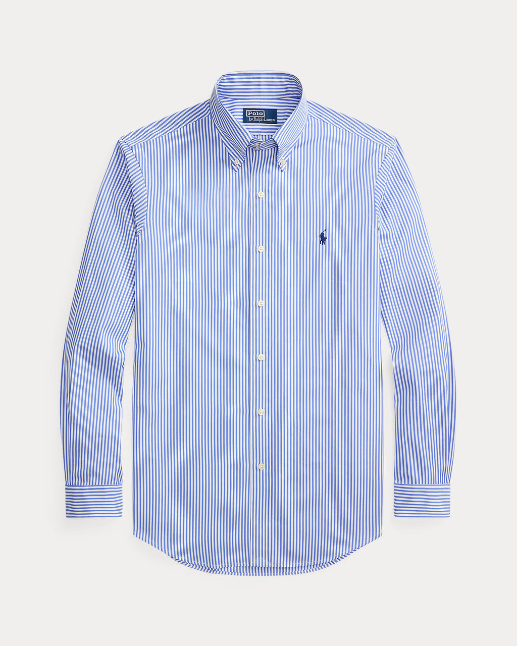 Chemise en popeline rayée Custom Fit