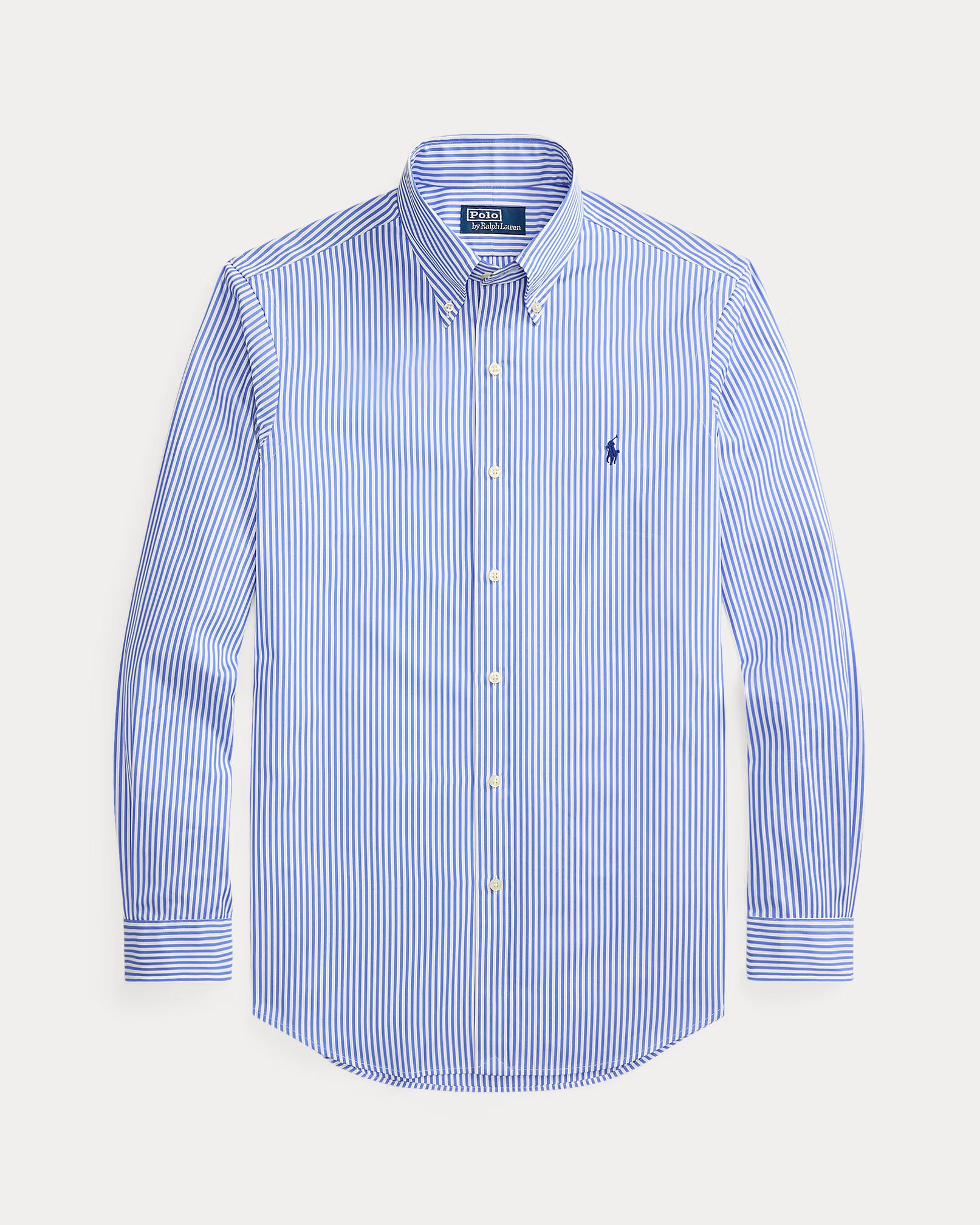 Chemise en popeline rayée Custom Fit