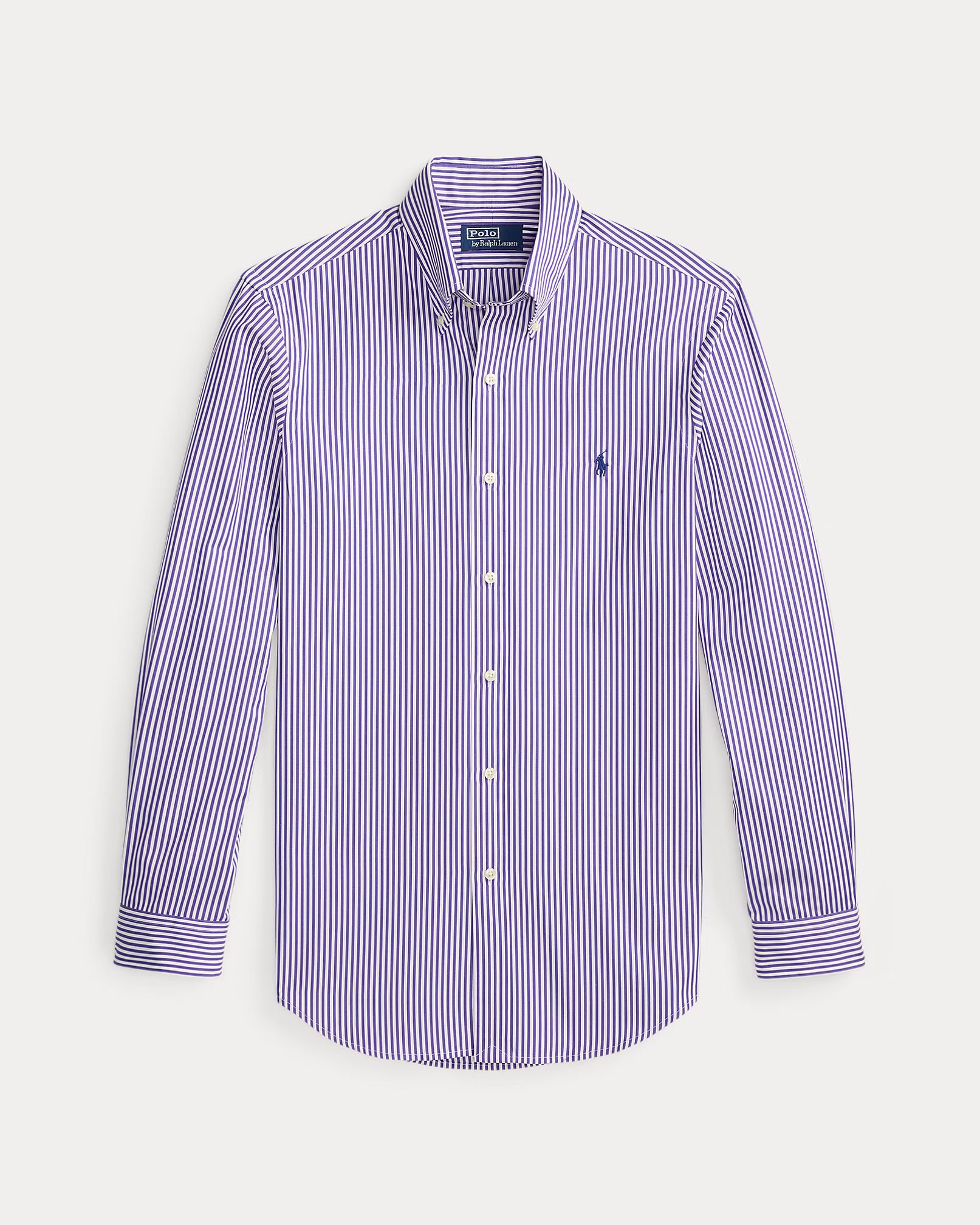 Chemise en popeline rayée Custom Fit
