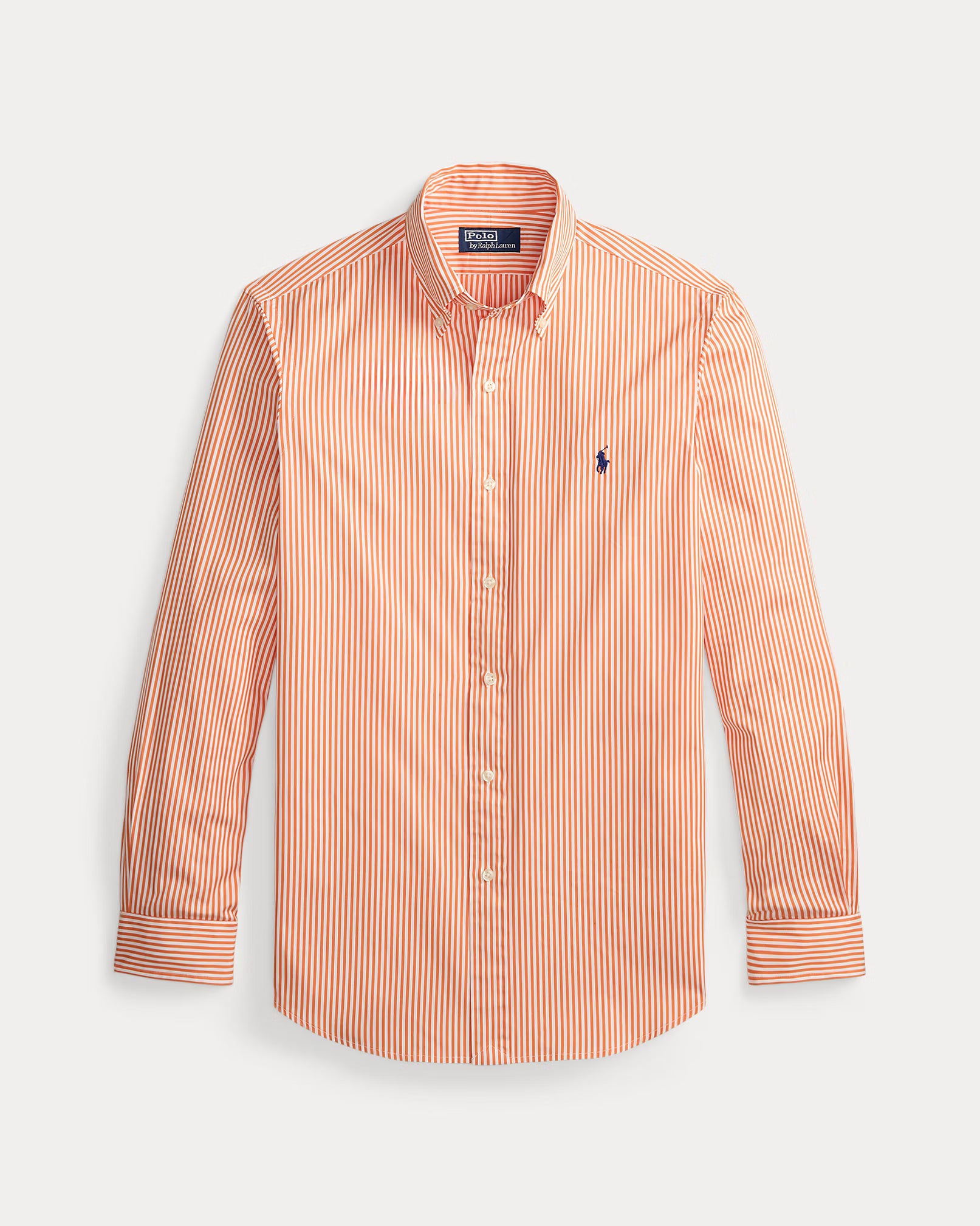 Chemise en popeline rayée Custom Fit