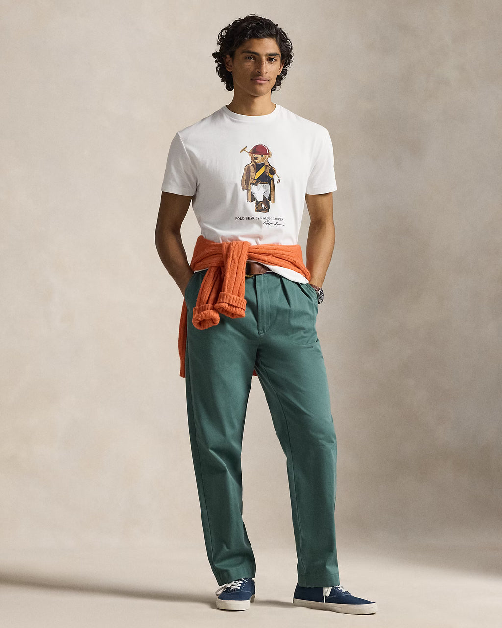T-shirt Polo Bear Custom Slim Fit