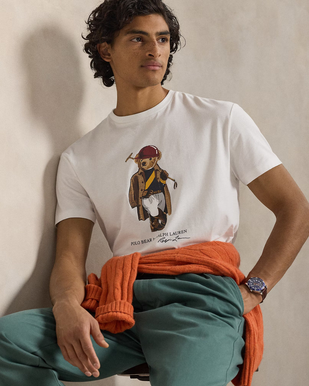 T-shirt Polo Bear Custom Slim Fit