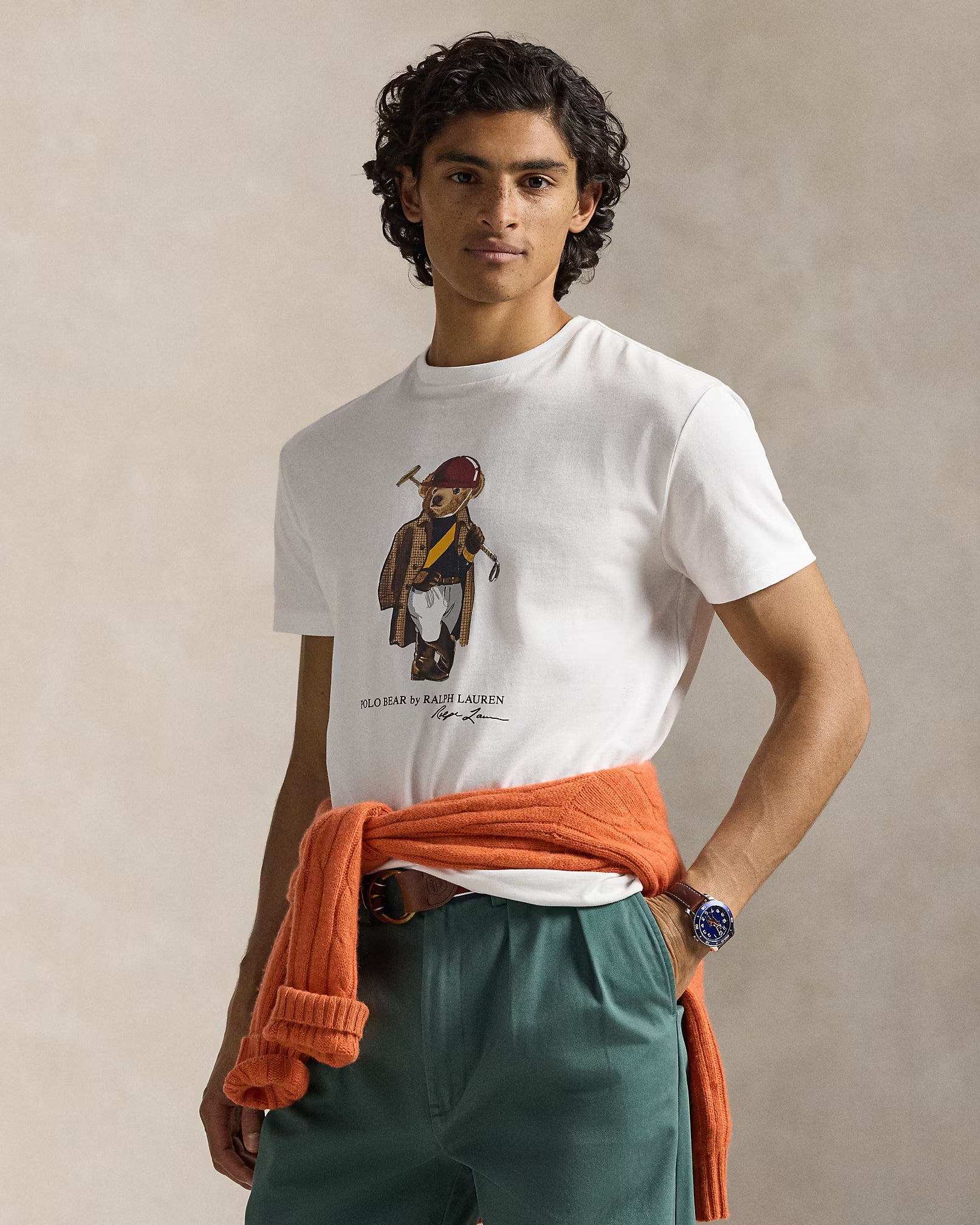 T-shirt Polo Bear Custom Slim Fit