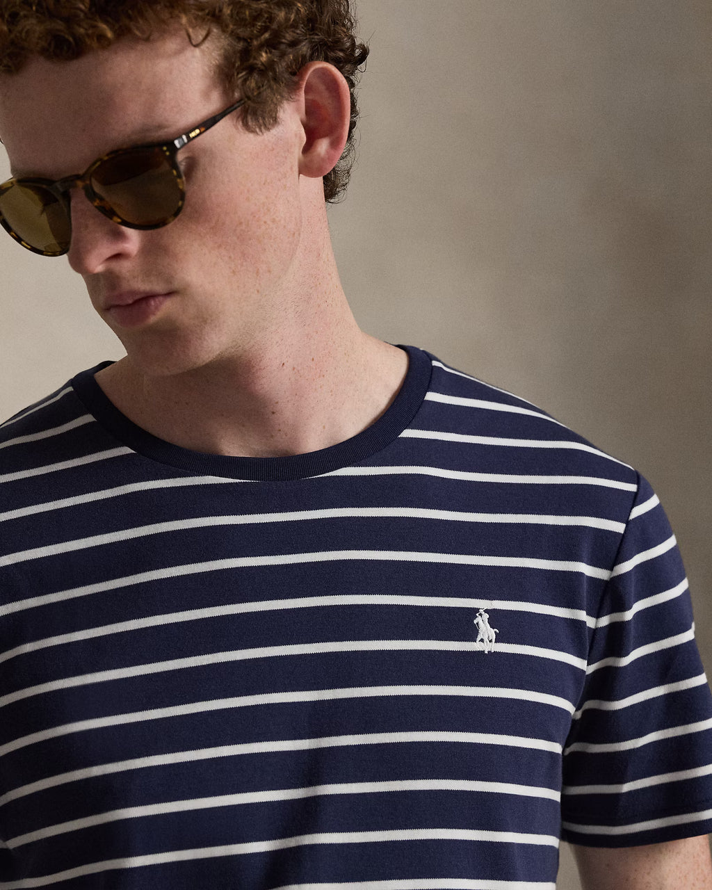 T-shirt en coton doux Custom Slim Fit