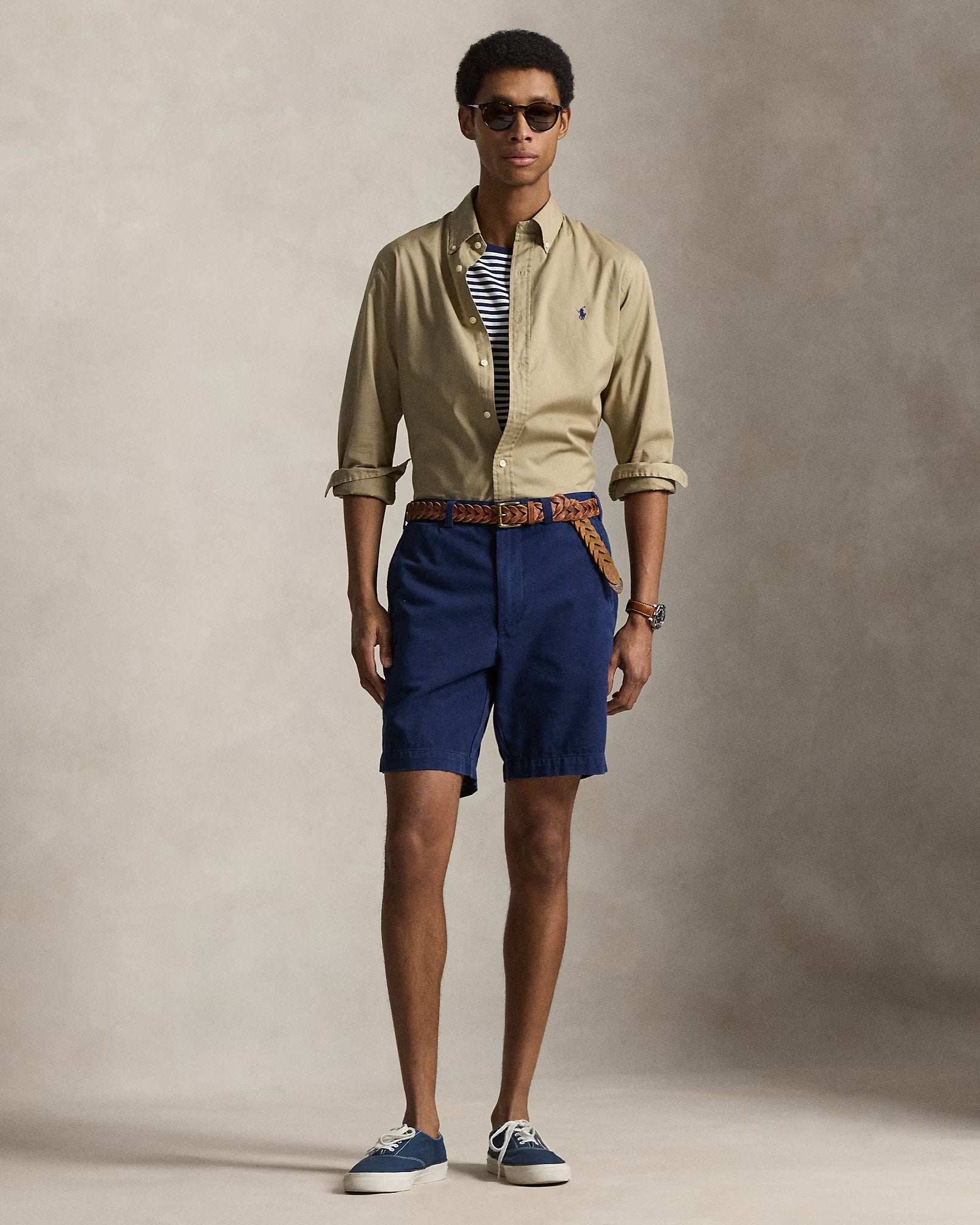 Chemise Custom Fit en sergé léger