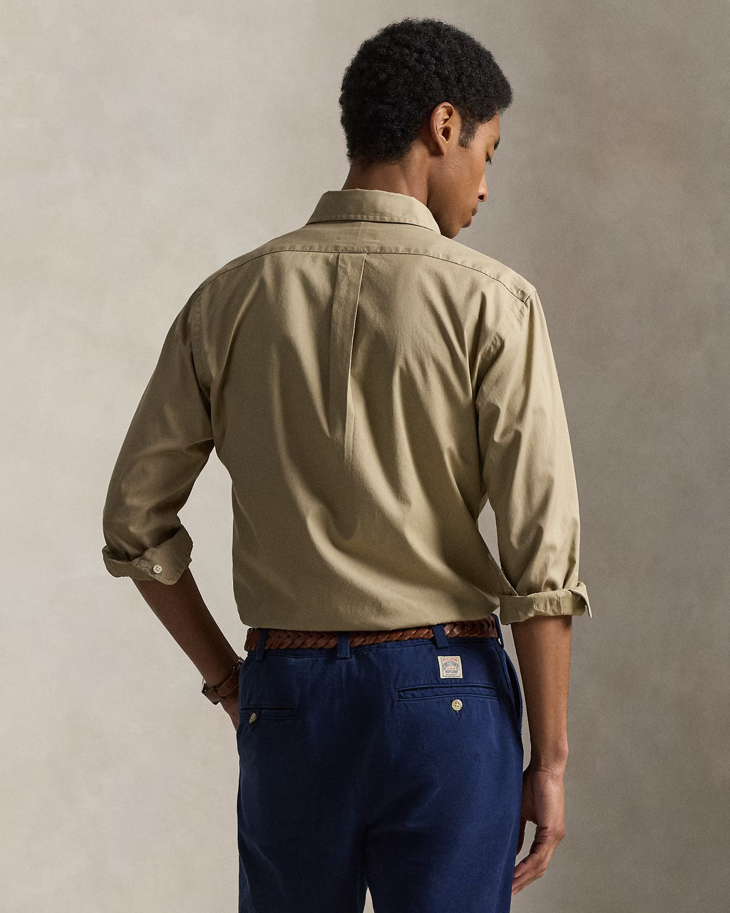Chemise Custom Fit en sergé léger