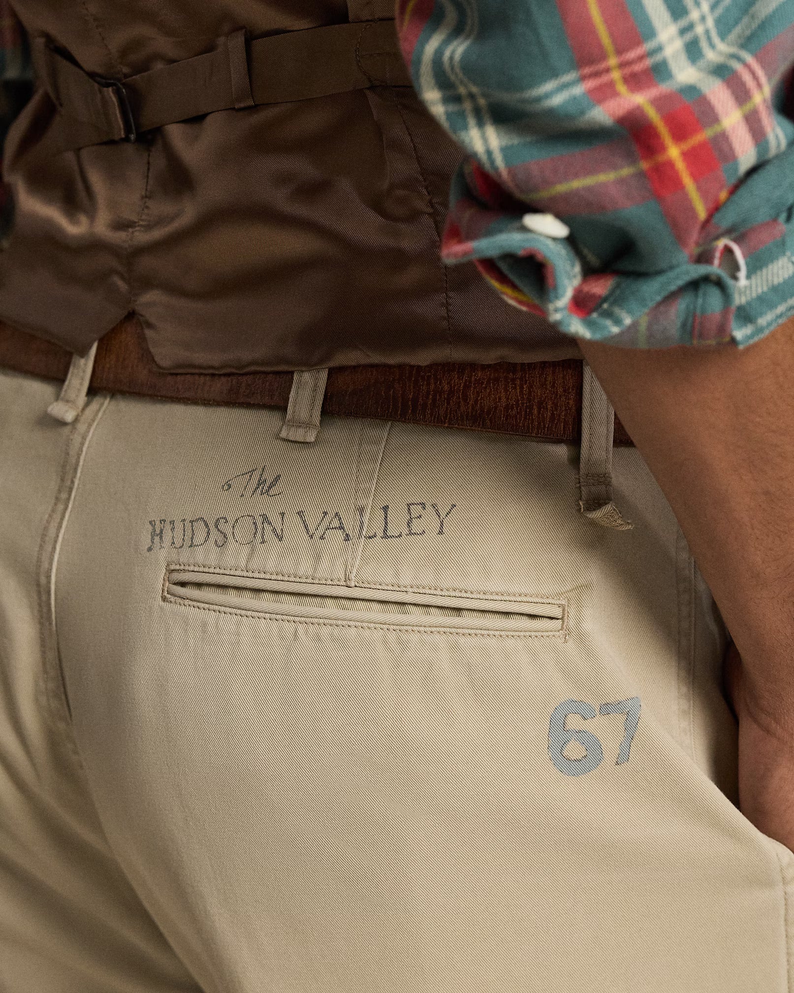 Pantalon Bedford Straight Fit Graphic