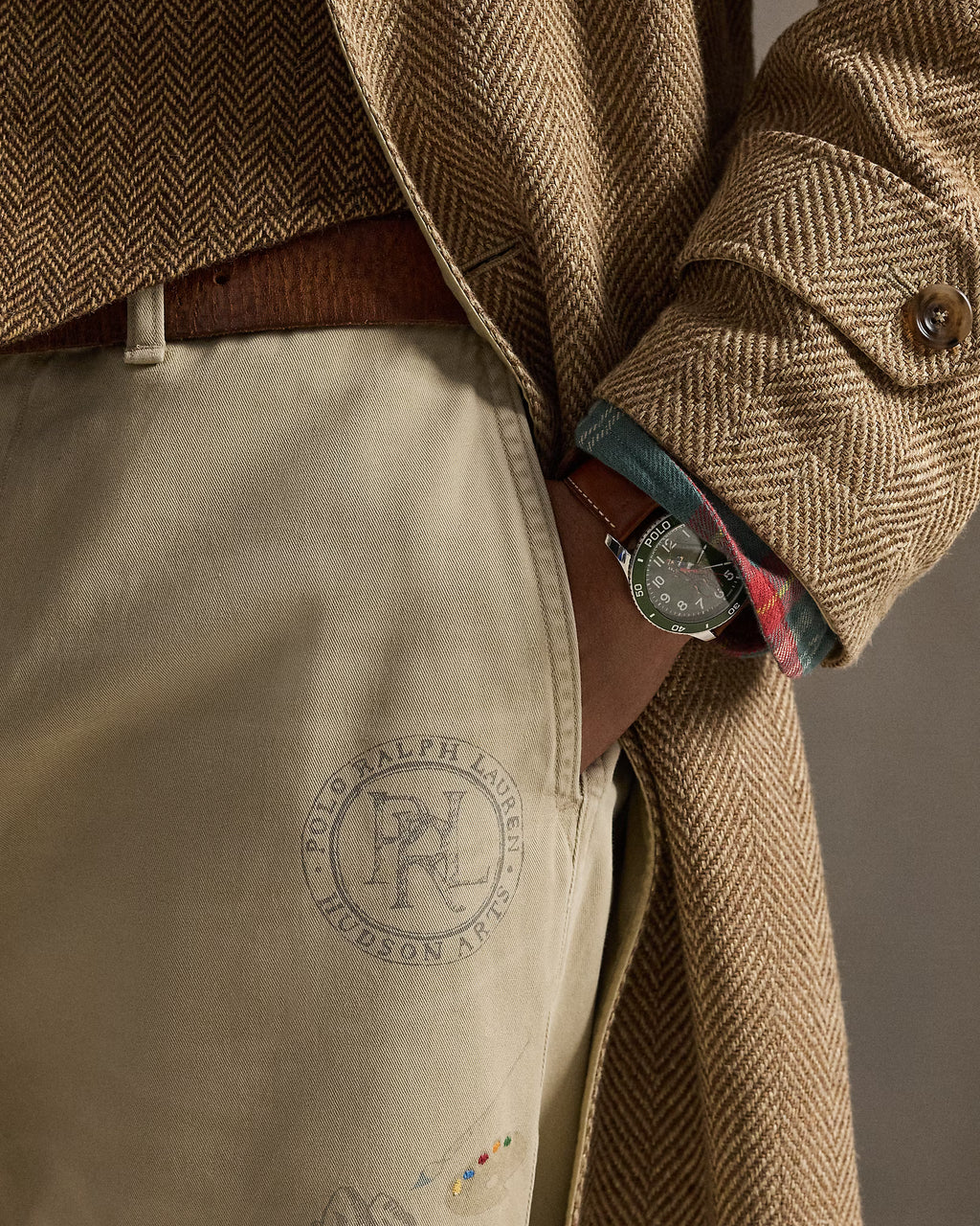 Pantalon Bedford Straight Fit Graphic