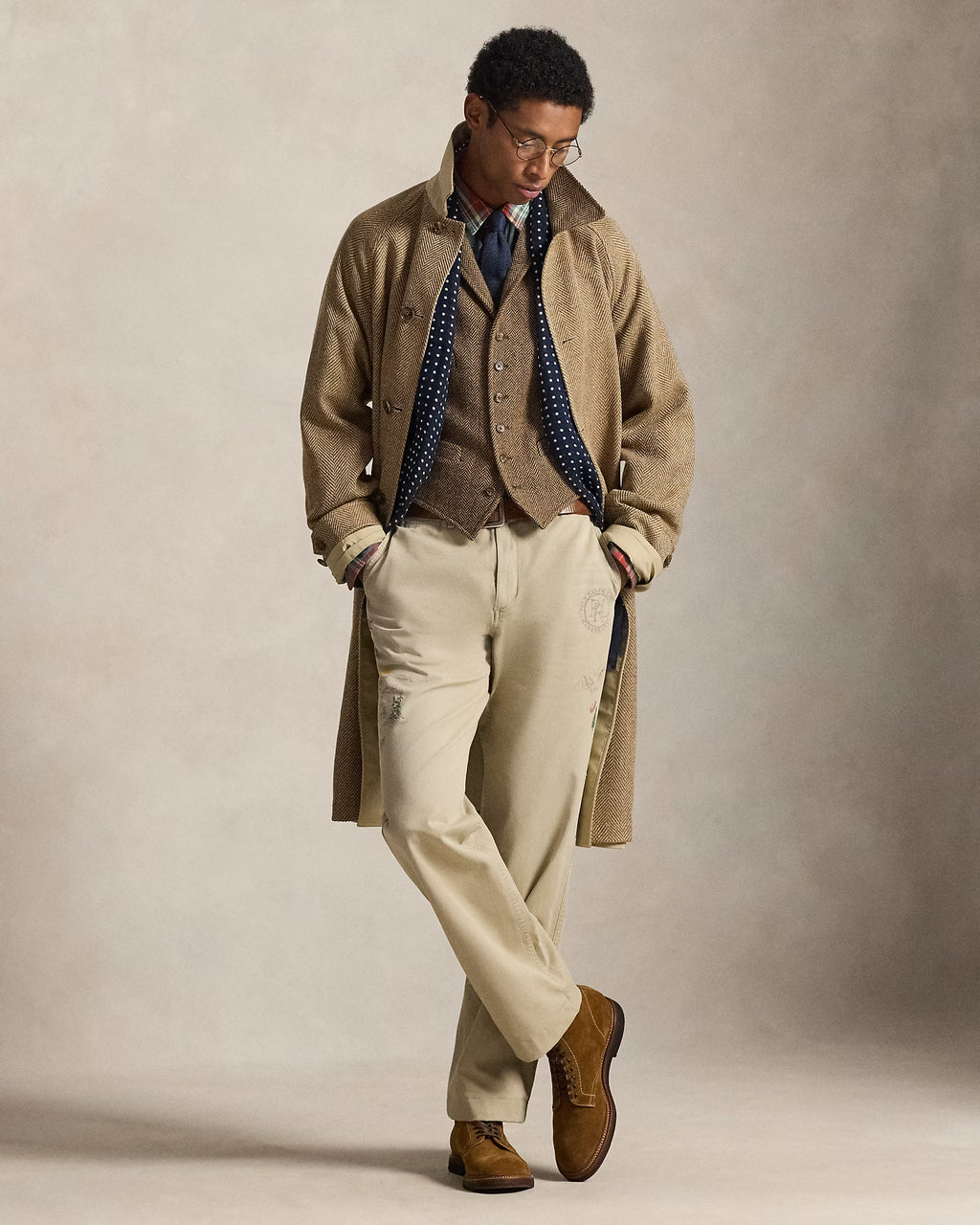 Pantalon Bedford Straight Fit Graphic