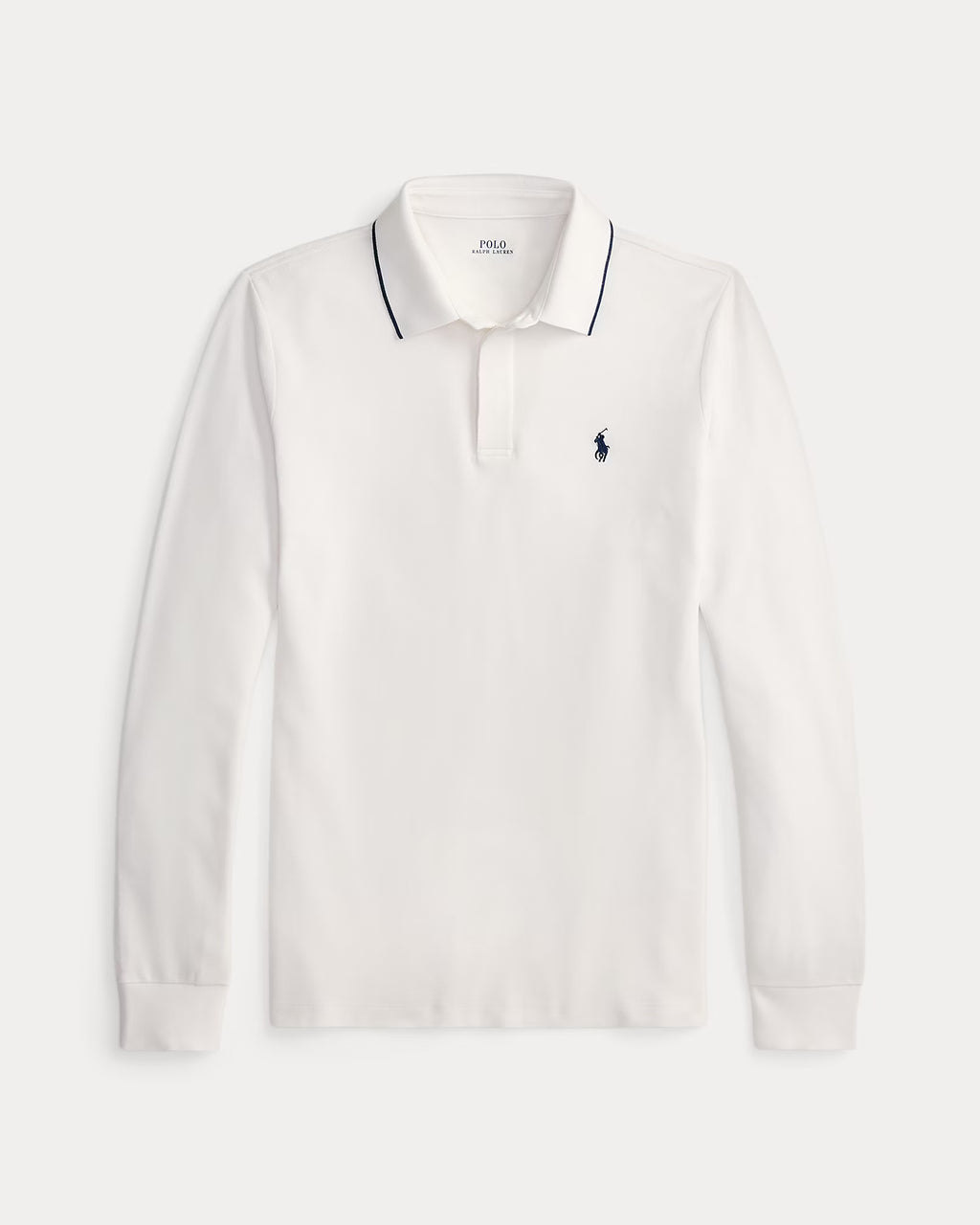 Polo ajusté en piqué Oxford stretch