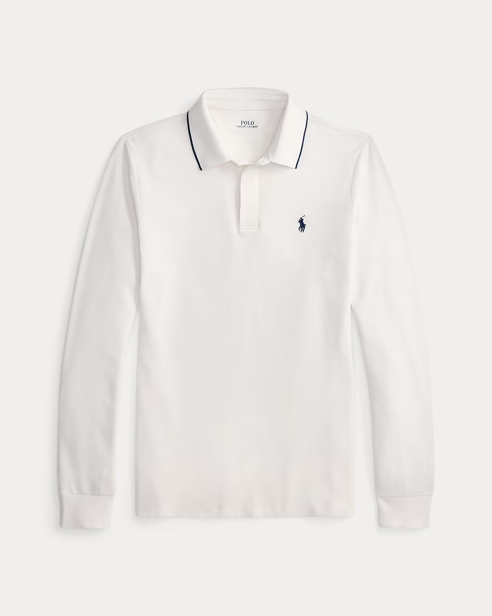 Polo ajusté en piqué Oxford stretch