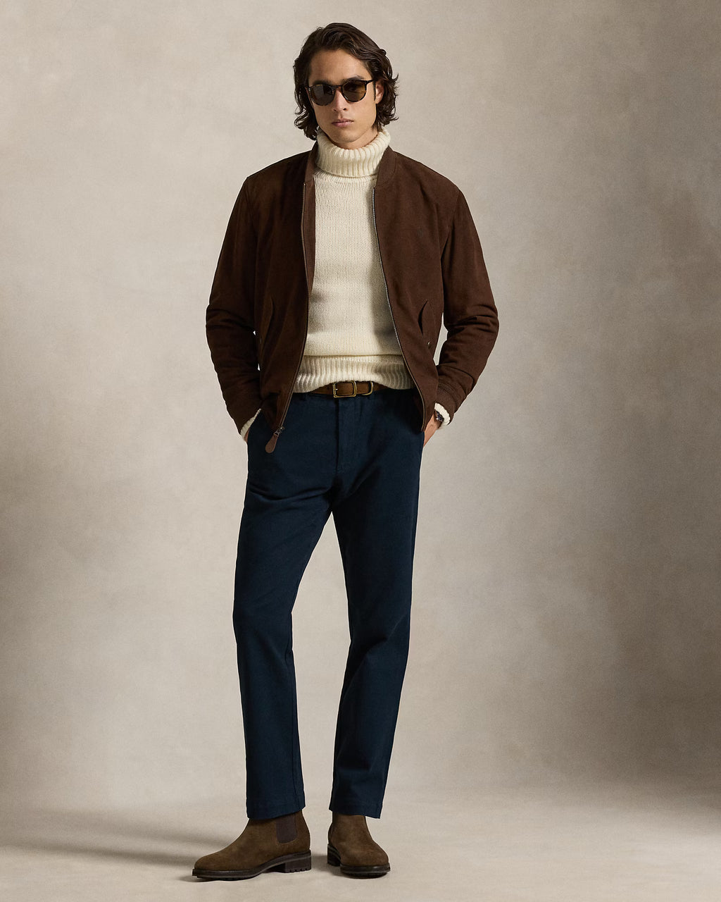 Pantalon droit Manhasset chino stretch