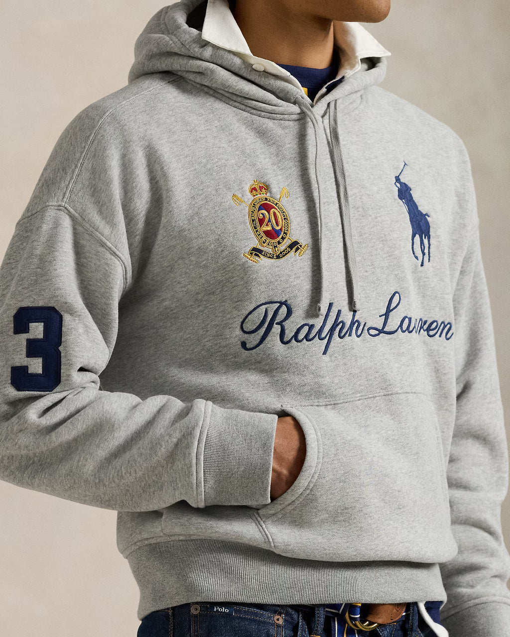 Sweat à capuche Big Pony 20 anniversaire