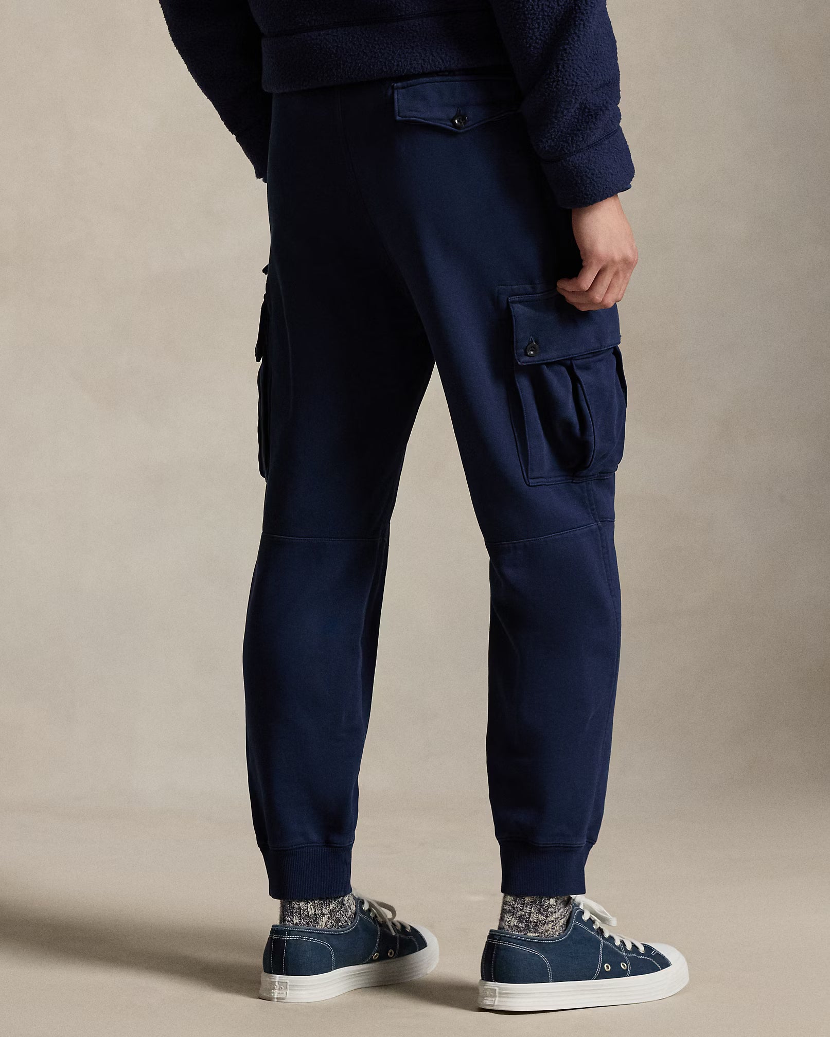 Pantalon utilitaire en molleton bouclé