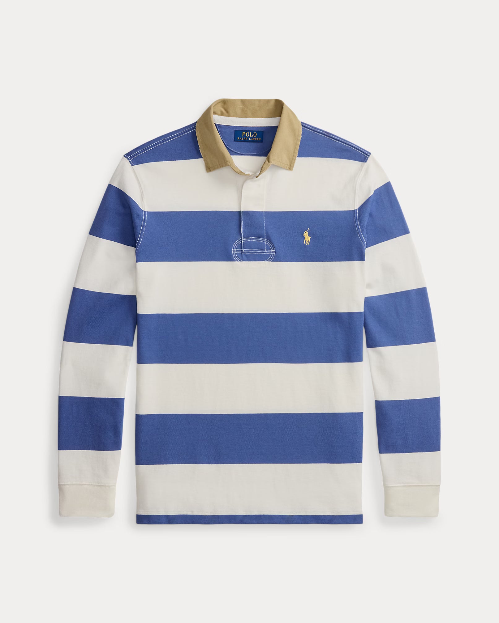 Chemise de rugby Classic Fit à col kaki