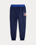 Pantalon de survêtement drapeau molleton