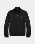 Pull quart de zip en maille double