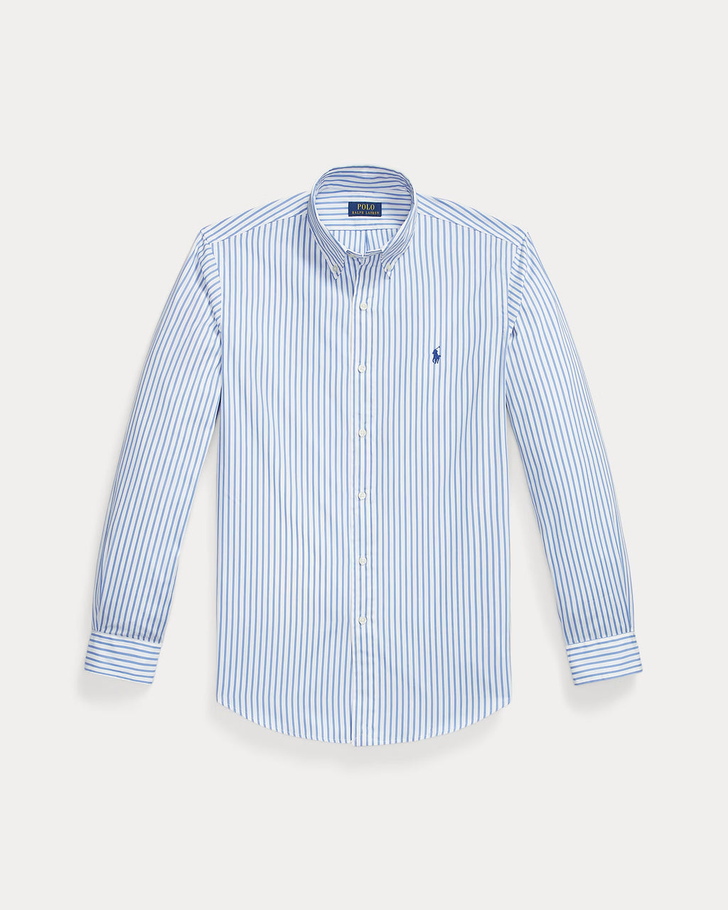 Chemise en popeline rayée Custom Fit
