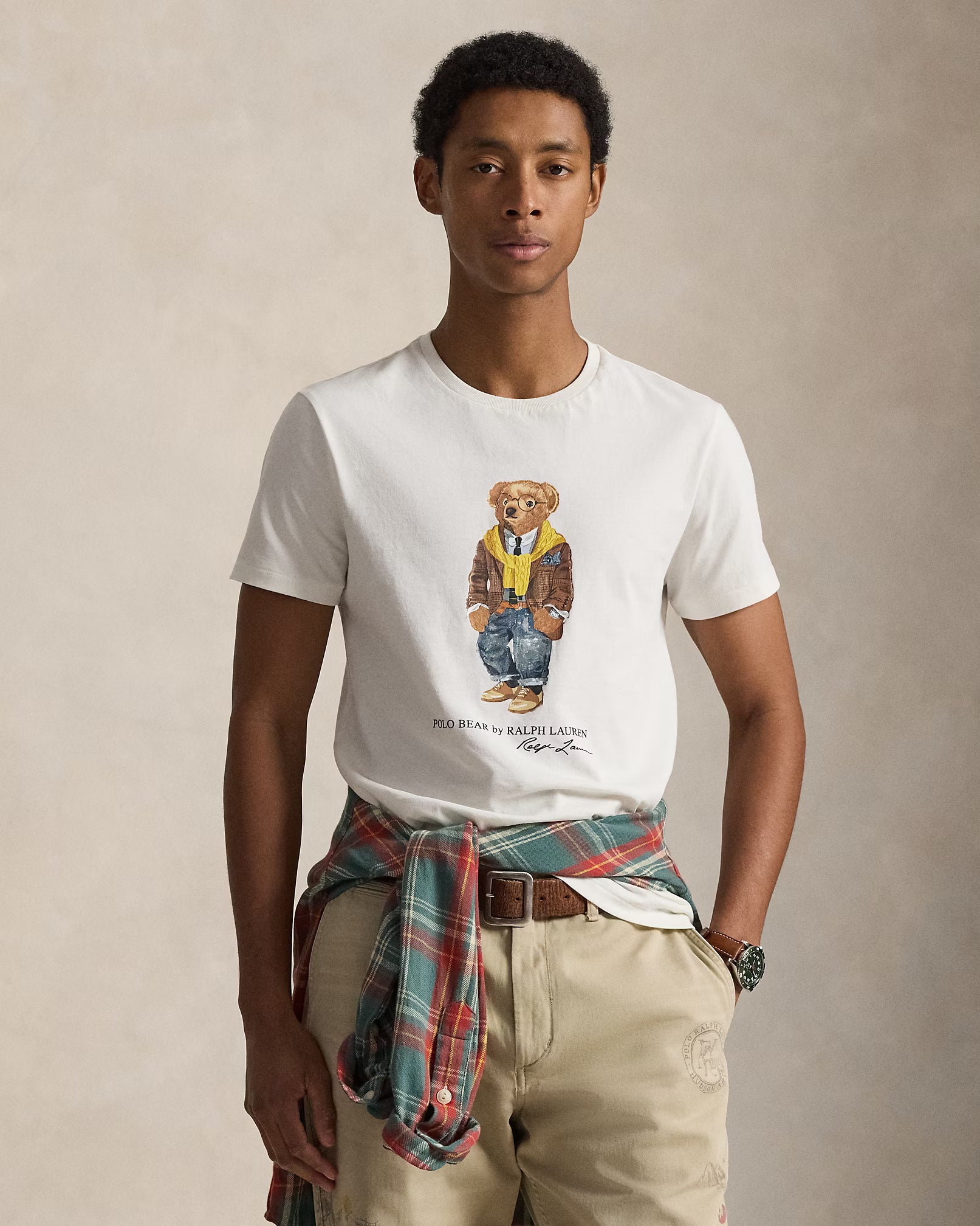T-shirt Polo Bear en jersey Slim Fit